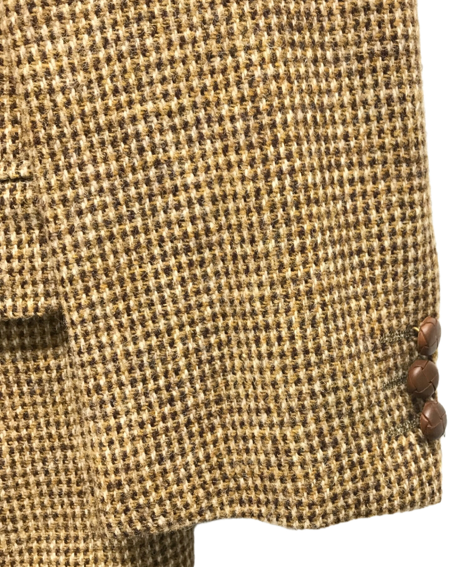 中古・古着通販】SCAPA (スキャパ) ハリスツイードジャケット ベージュ