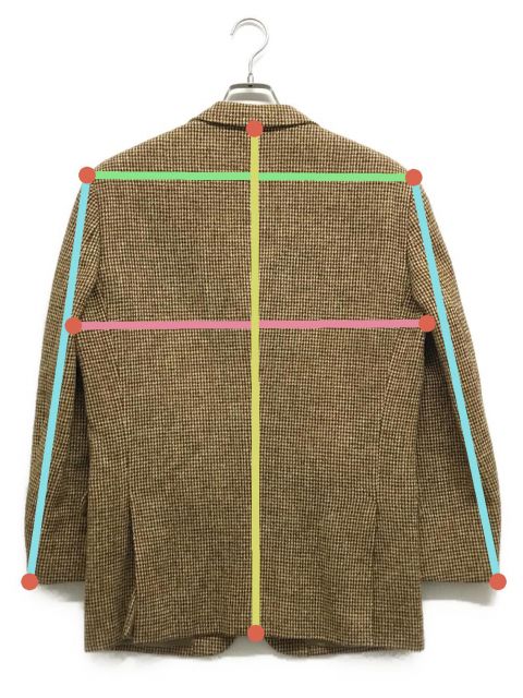 中古・古着通販】SCAPA (スキャパ) ハリスツイードジャケット ベージュ