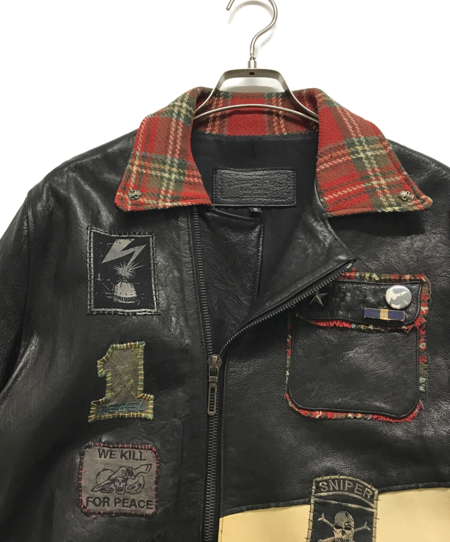 DIAMOND DOGS レザージャケット 中古・古着通販】daimond dogs (ダイアモンドドッグス) レザー