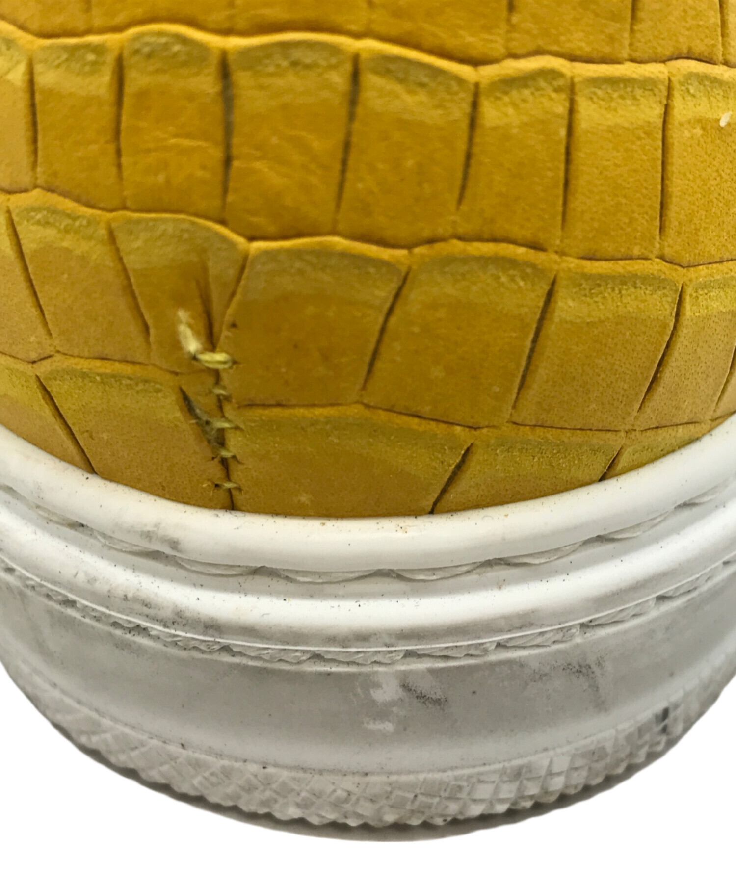 中古・古着通販】JIMMY CHOO (ジミーチュウ) スリッポン イエロー