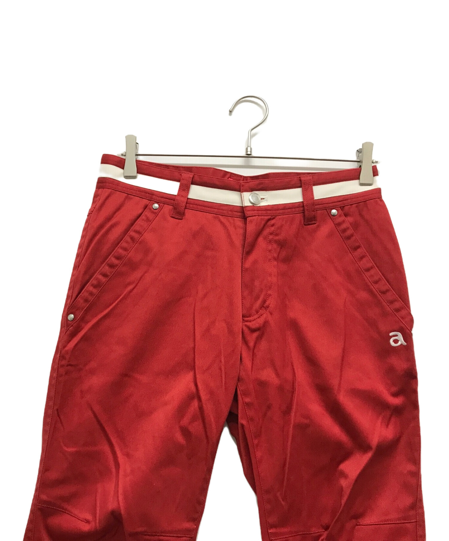 アルチビオ メンズ 赤 46 Mサイズ ゴルフパンツ 【公式通販】