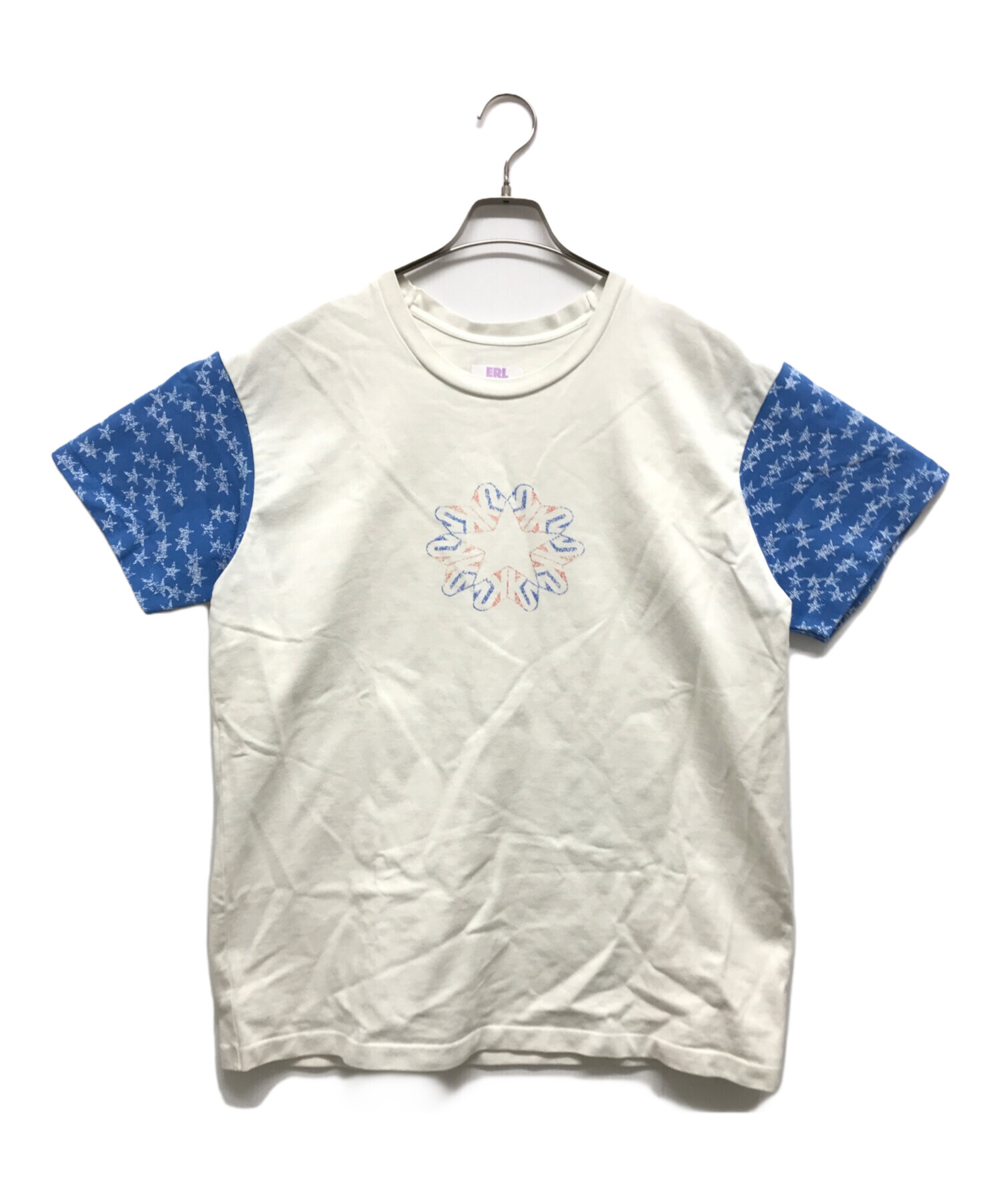 中古・古着通販】ERL (イーアールエル) スタープリントtシャツ 