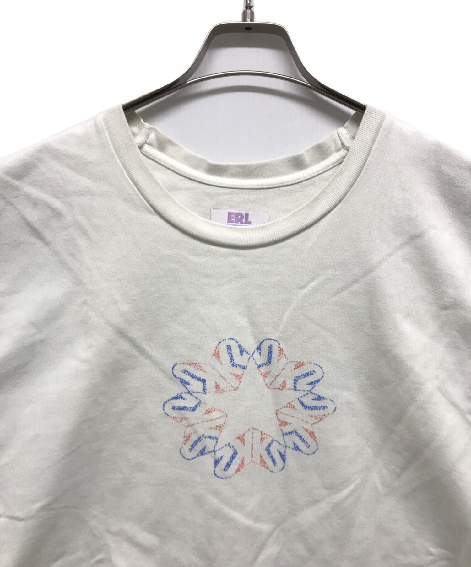 中古・古着通販】ERL (イーアールエル) スタープリントtシャツ 