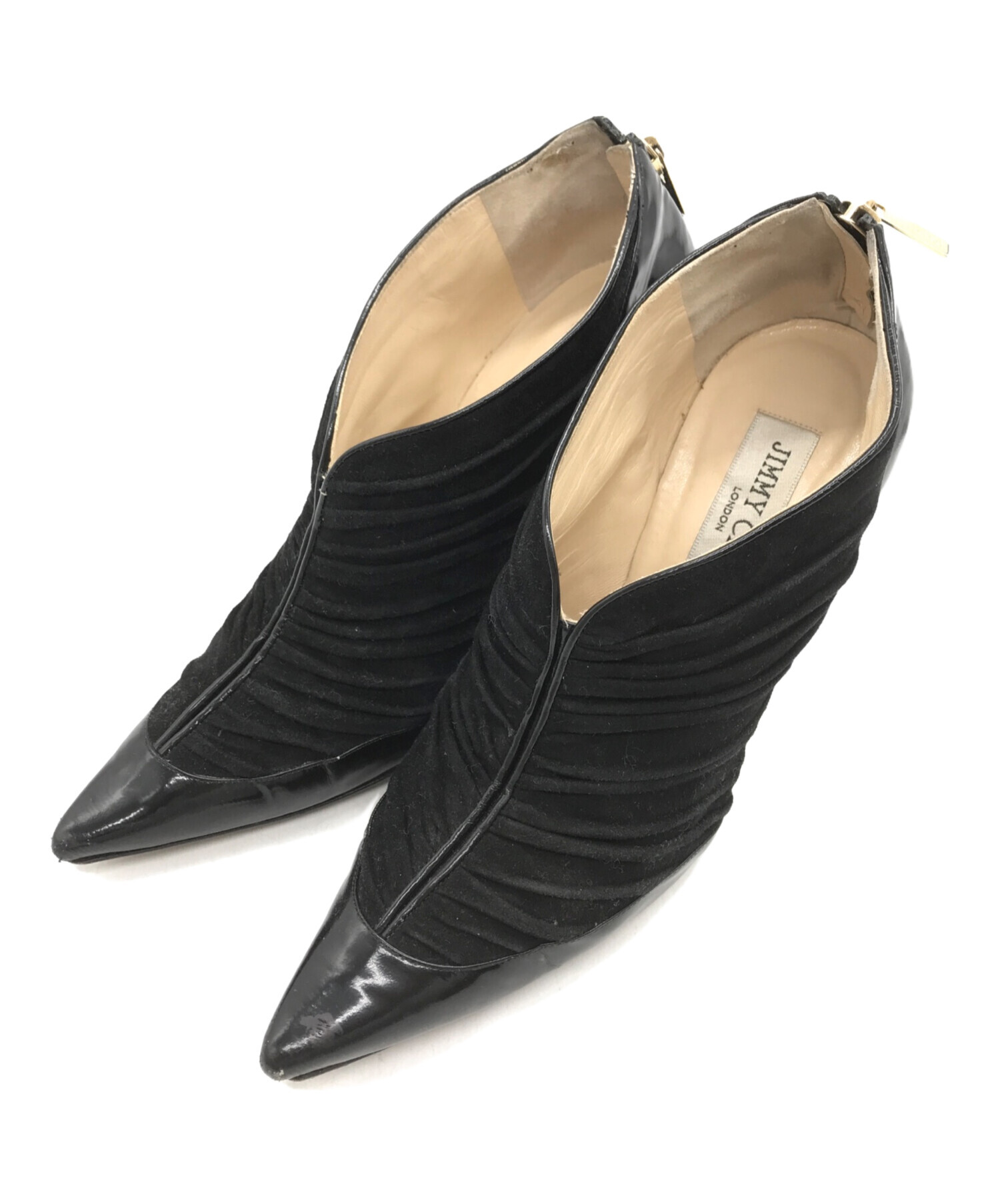 パンプス 黒 ジミーチュウ 中古】ジミーチュウ JIMMY CHOO VANESSA 85