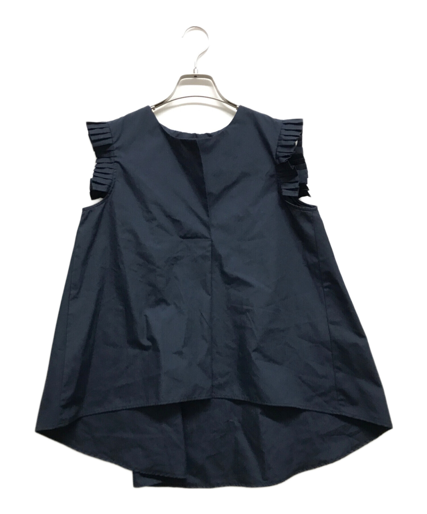 中古・古着通販】mizuiro-ind (ミズイロインド) プリーツスリーブ 
