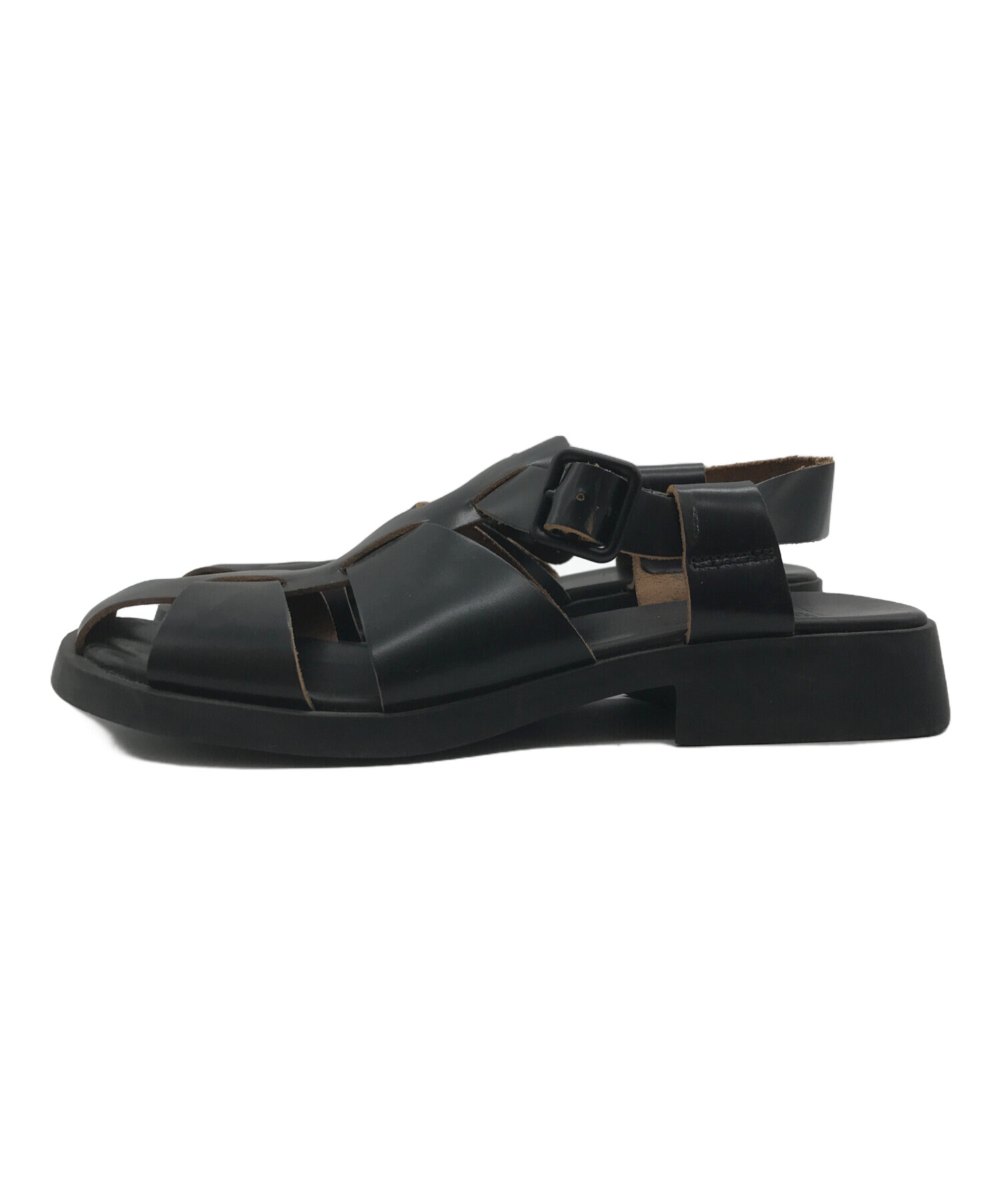中古・古着通販】CAMPER (カンペール) サンダル ブラック サイズ 中古・古着通販】CAMPER (カンペール) サンダル ブラック サイズ