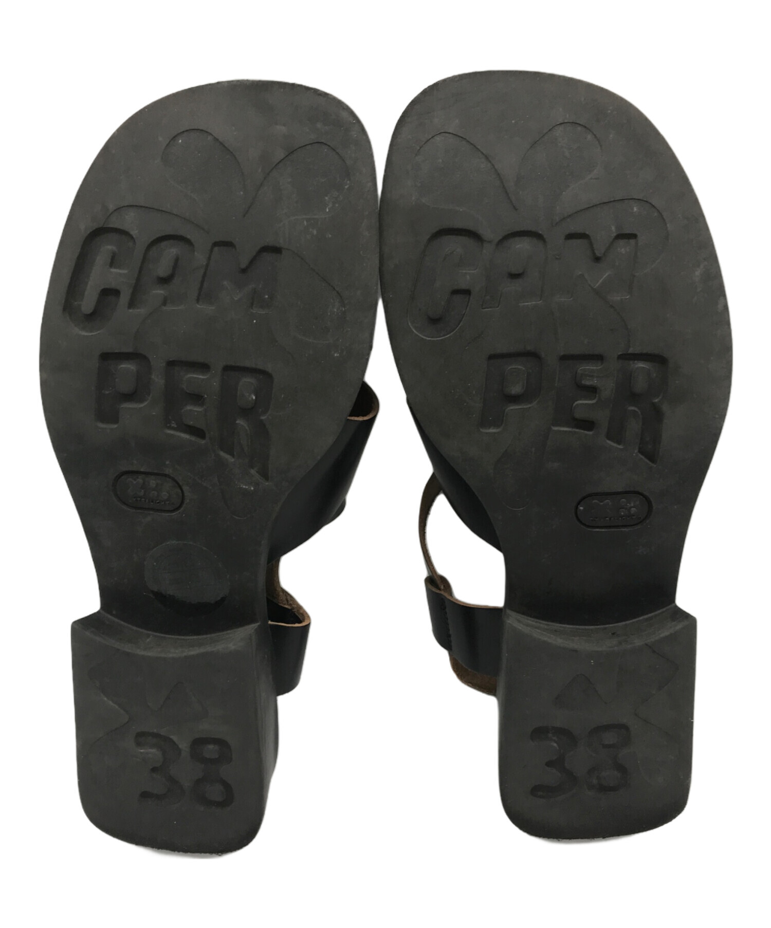 中古・古着通販】CAMPER (カンペール) サンダル ブラック サイズ:38