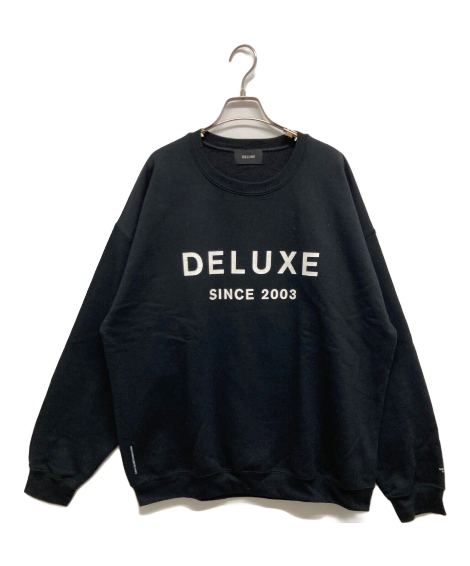 中古・古着通販】Deluxe (デラックス) スウェット ブラック サイズ:XL