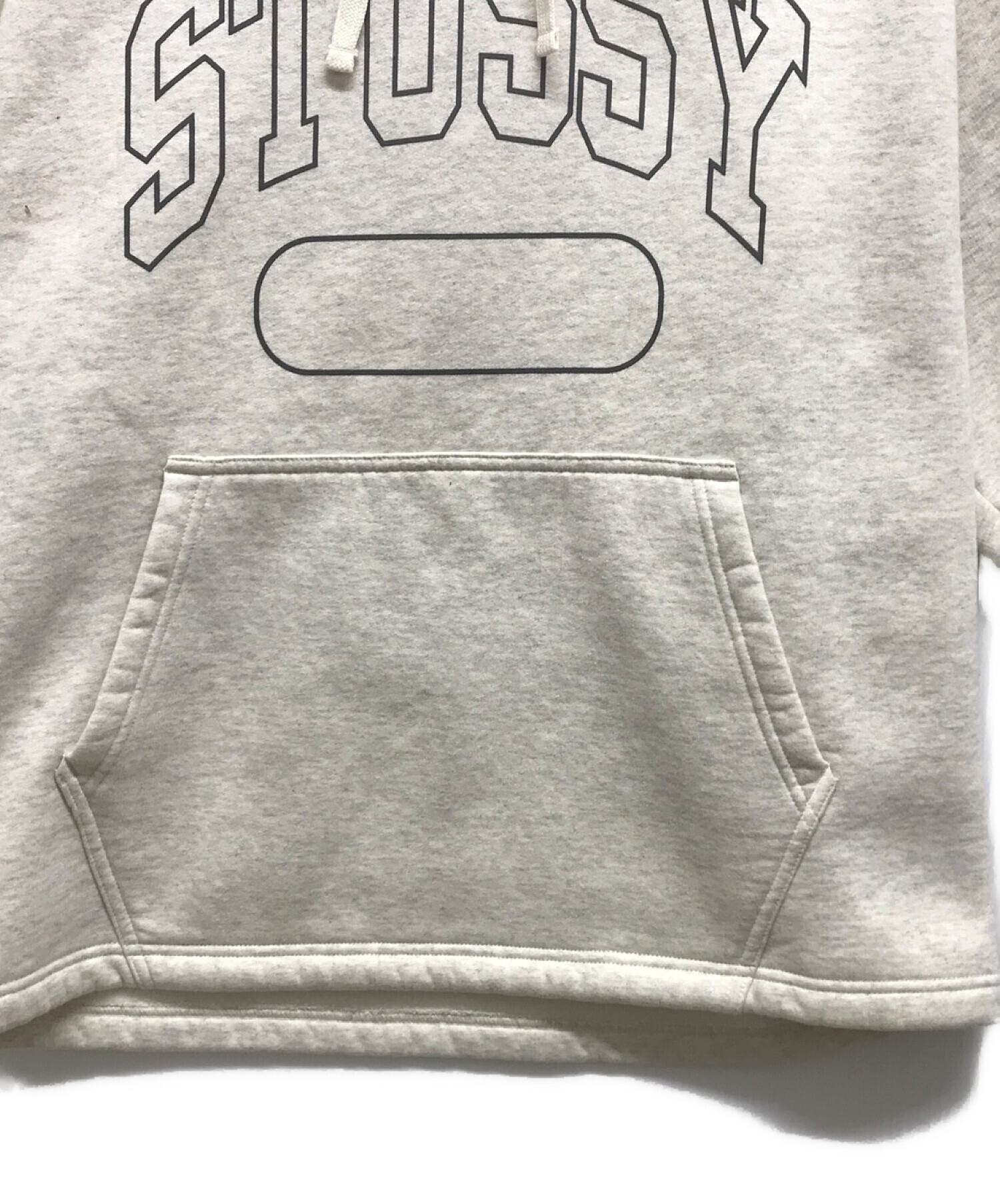 中古・古着通販】stussy (ステューシー) SS BOXY CROPPED HOOD ライト 