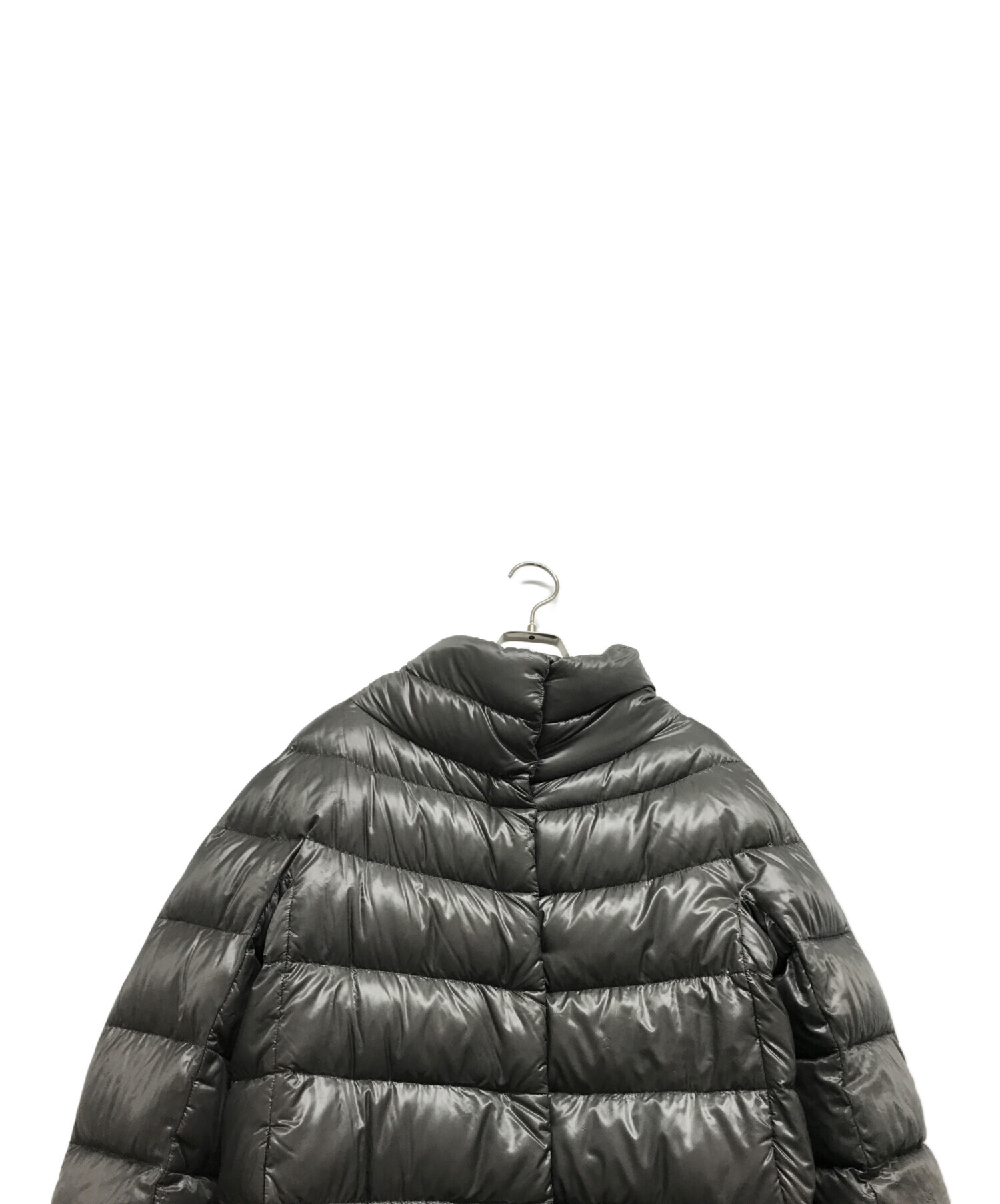 ヘルノ　ダウンコート　42 中古・古着通販】HERNO (ヘルノ) ダウンコート グレー サイズ:42