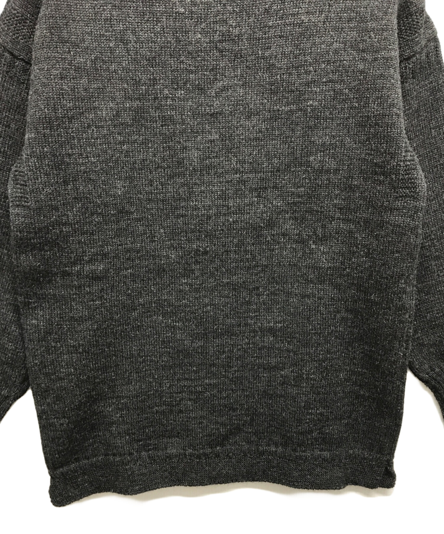 タグ付き　ルトリコチュール ウールニット　48 ル トリコチュール Le Tricoteur セーター 48 イエローベージュ