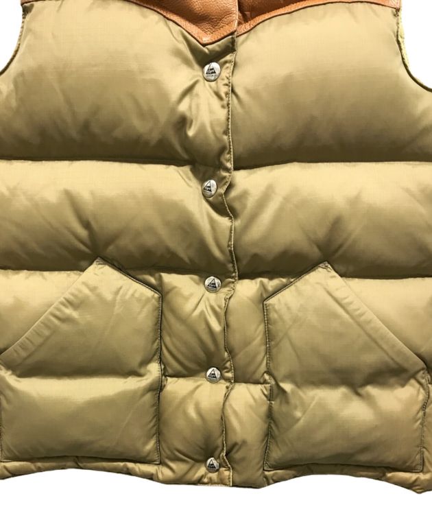 中古・古着通販】CAPE HEIGHTS (ケープハイツ) ダウンベスト ベージュ