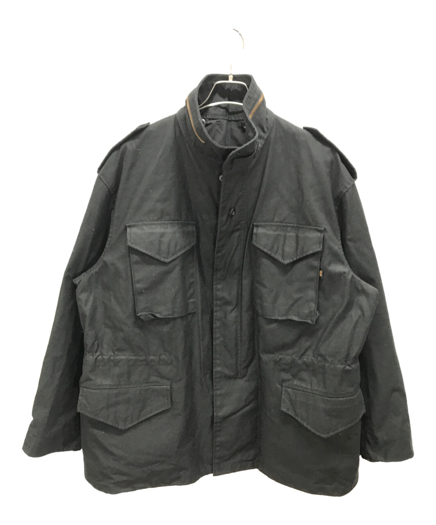 中古・古着通販】ALPHA (アルファ) M-65フィールドジャケット ブラック 