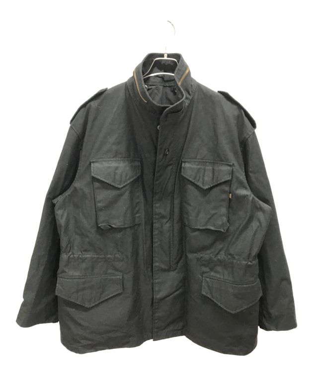 中古・古着通販】ALPHA (アルファ) M-65フィールドジャケット ブラック