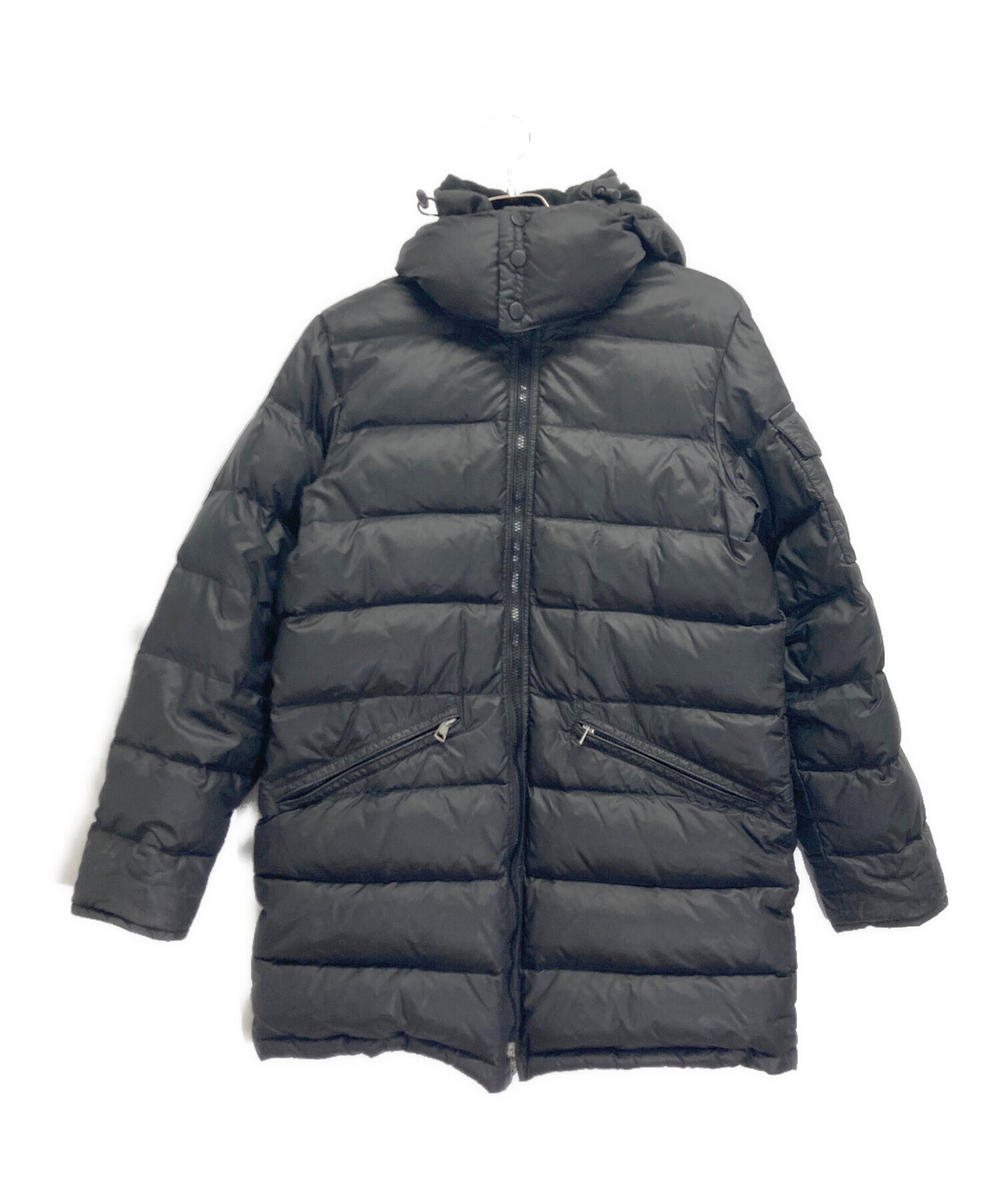 中古・古着通販】MONCLER (モンクレール) ダウンジャケット ブラック