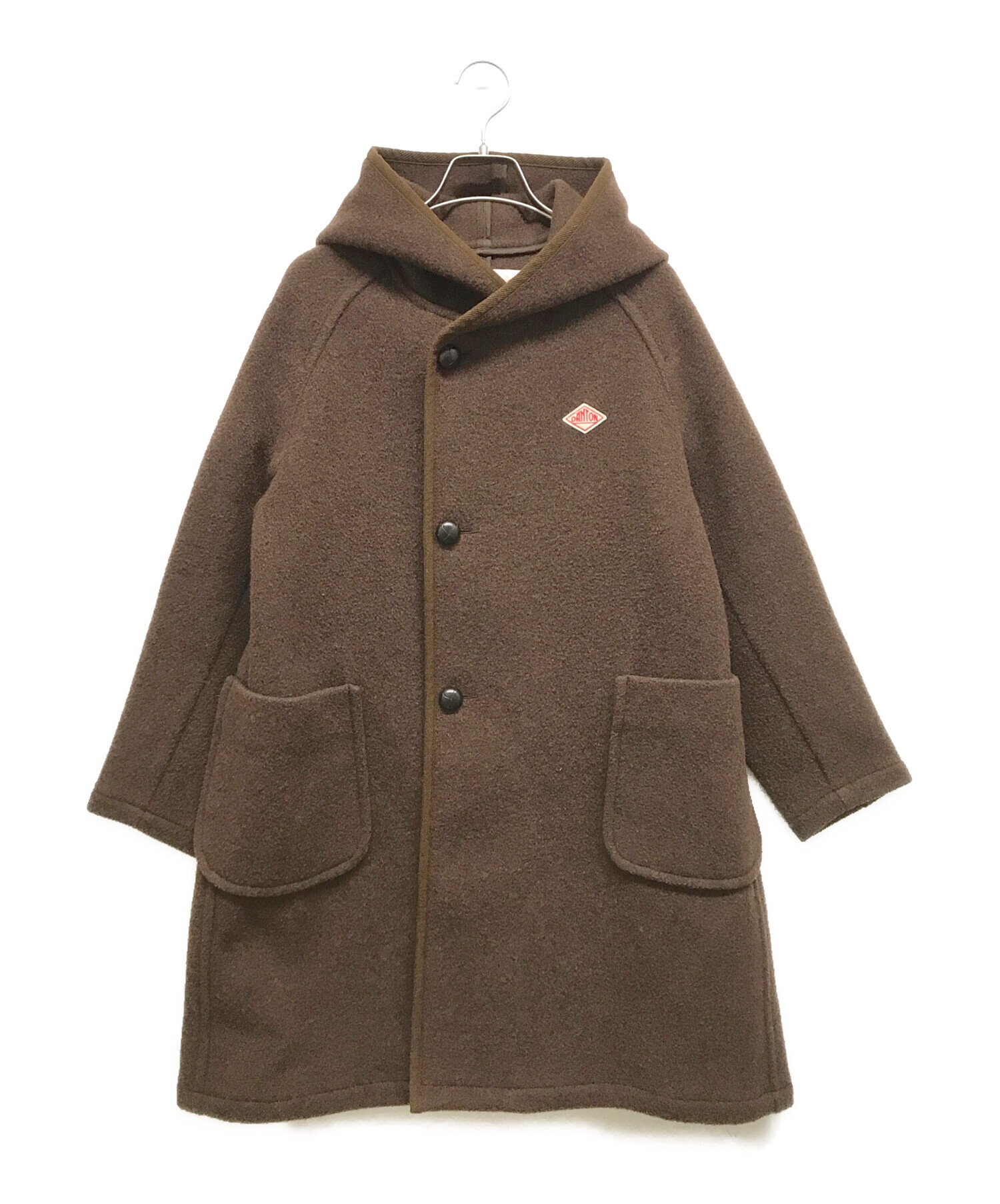 中古・古着通販】DANTON (ダントン) コート ブラウン サイズ:34 