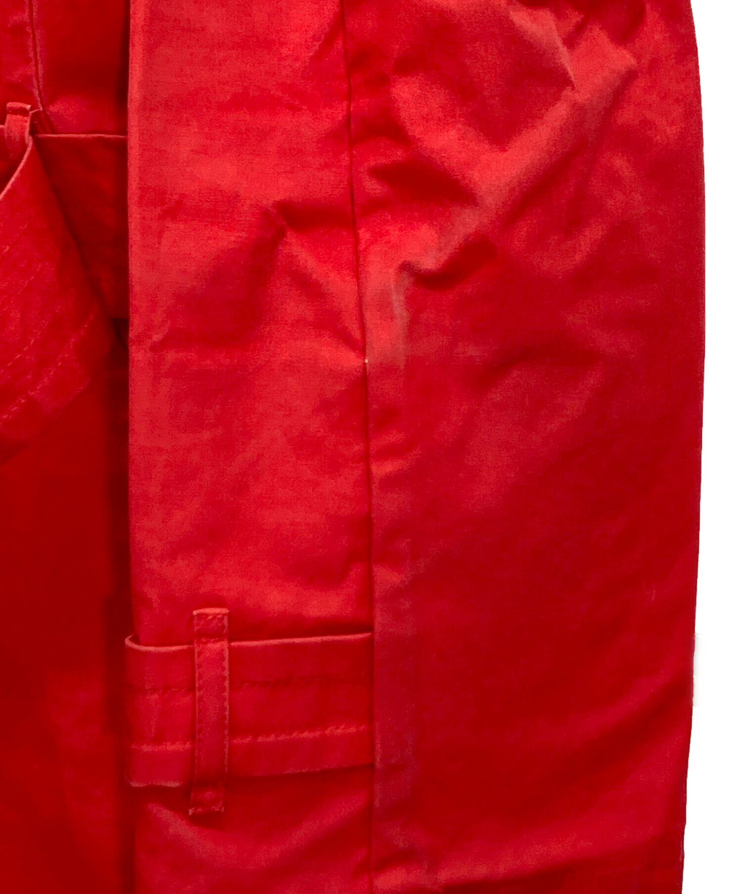 中古・古着通販】BURBERRY (バーバリー) ショートコート レッド サイズ