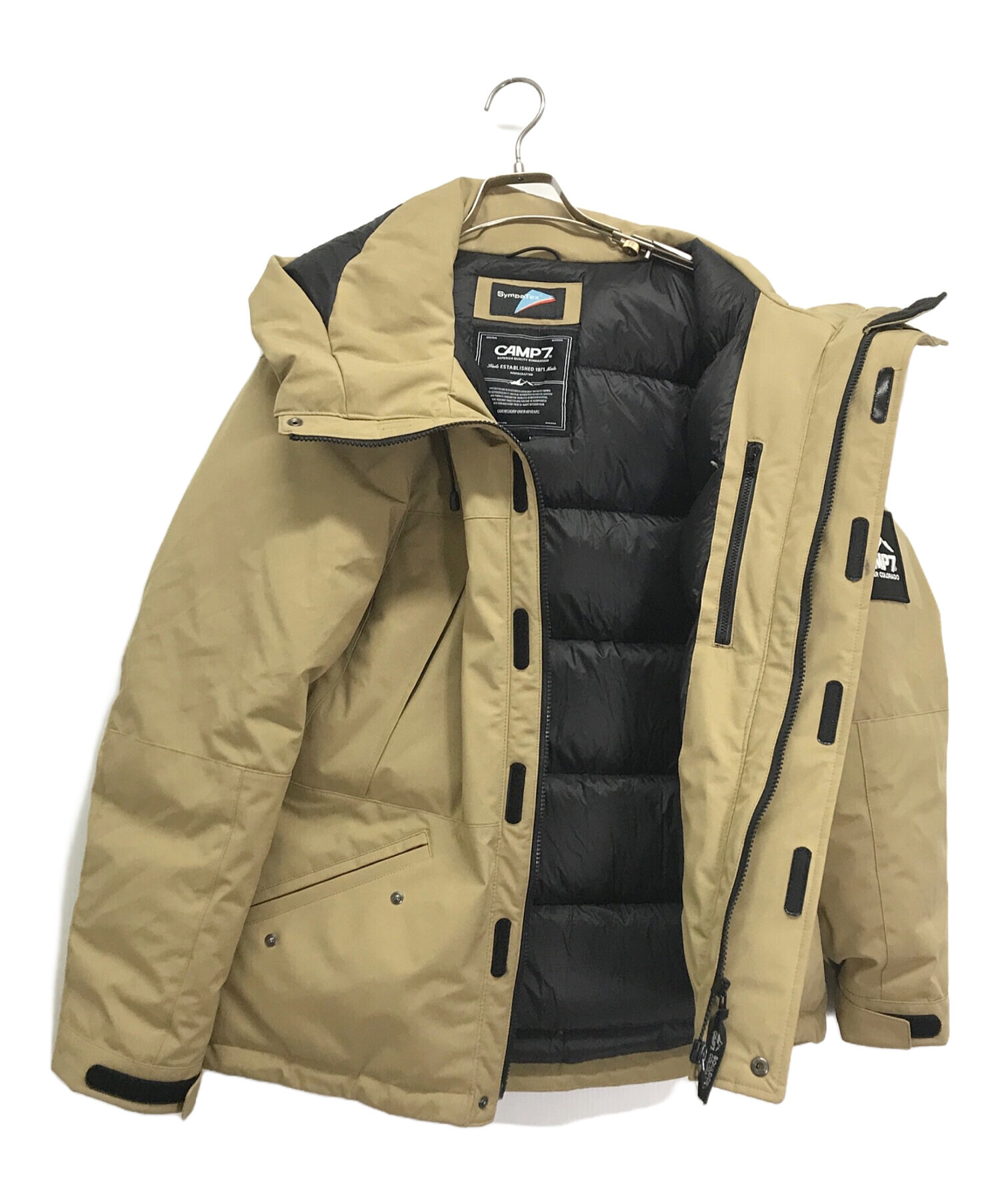 中古・古着通販】CAMP 7 (キャンプ7) SYMPATEXダウンジャケット 