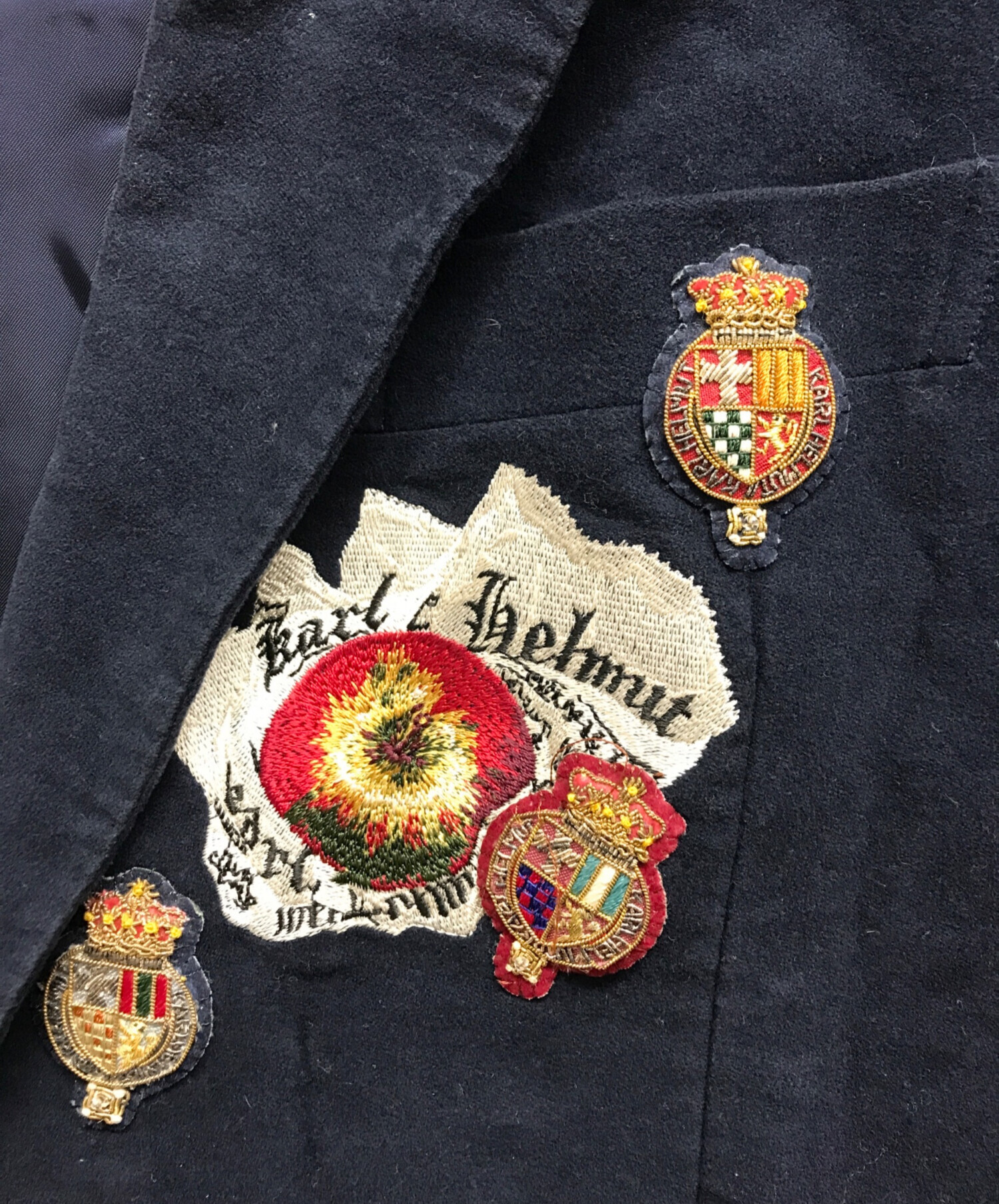 中古・古着通販】Karl Helmut (カールヘルム) ワッペン テーラード