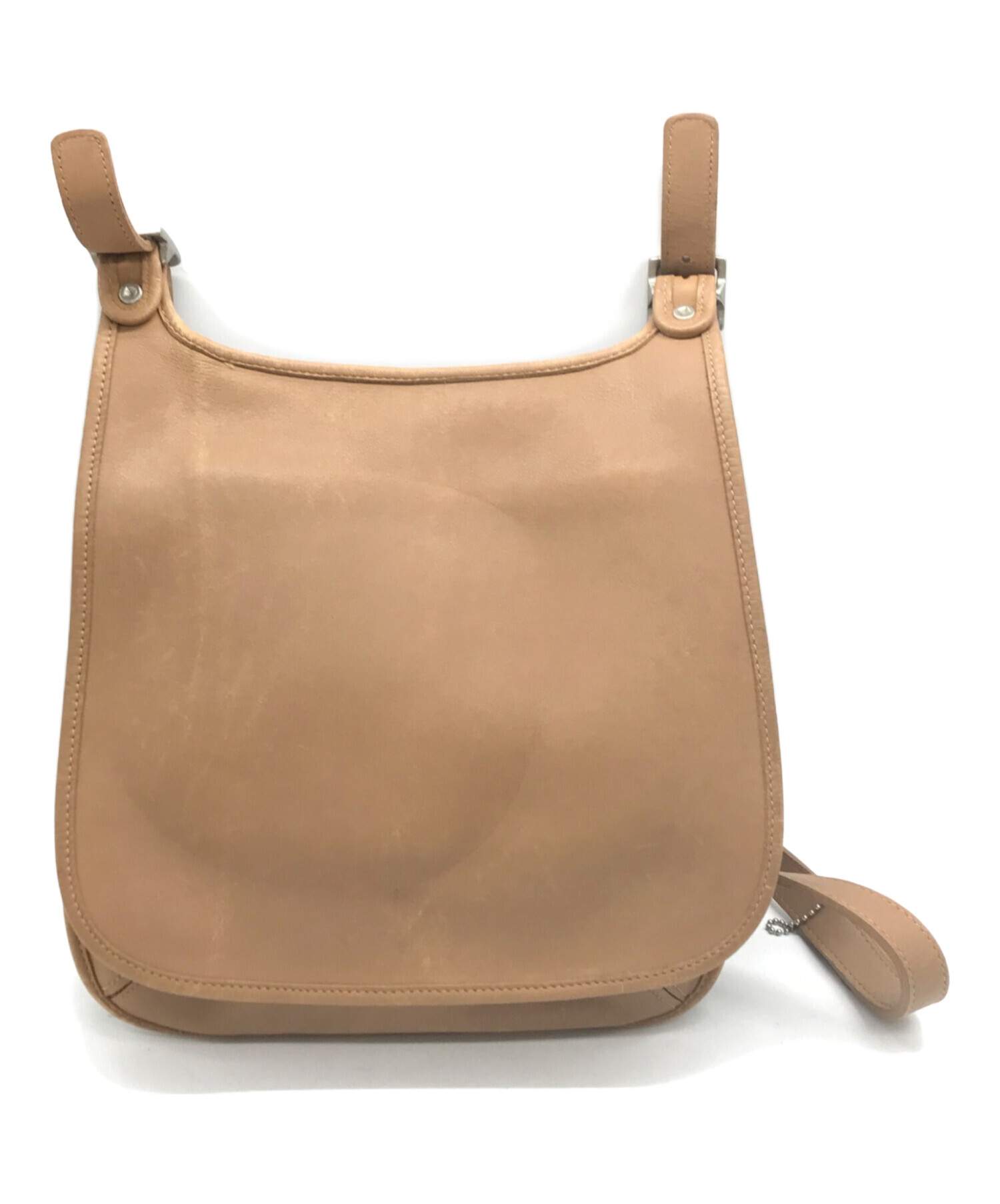 中古・古着通販】COACH (コーチ) ショルダーバッグ ベージュ｜ブランド