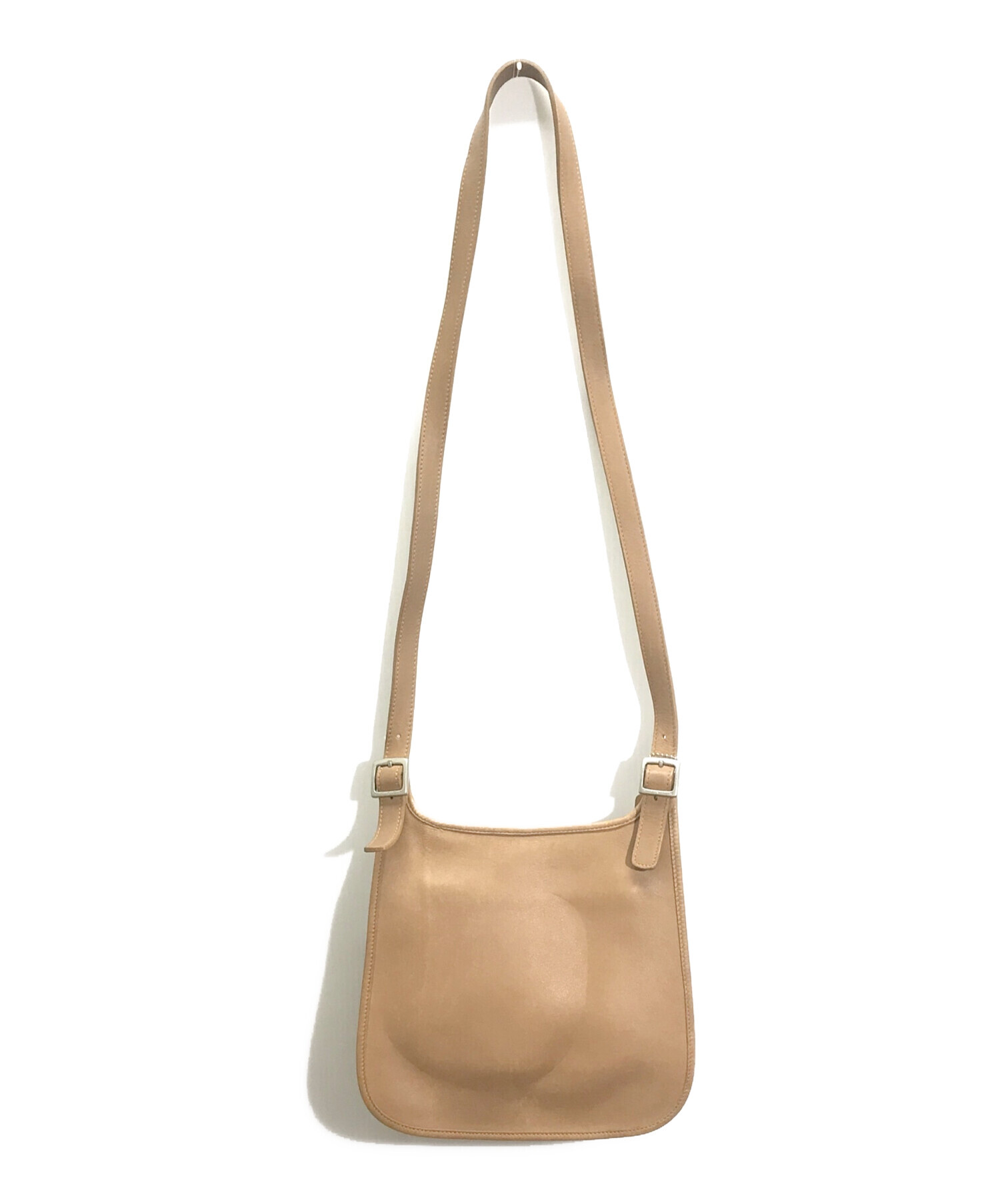 中古・古着通販】COACH (コーチ) ショルダーバッグ ベージュ｜ブランド