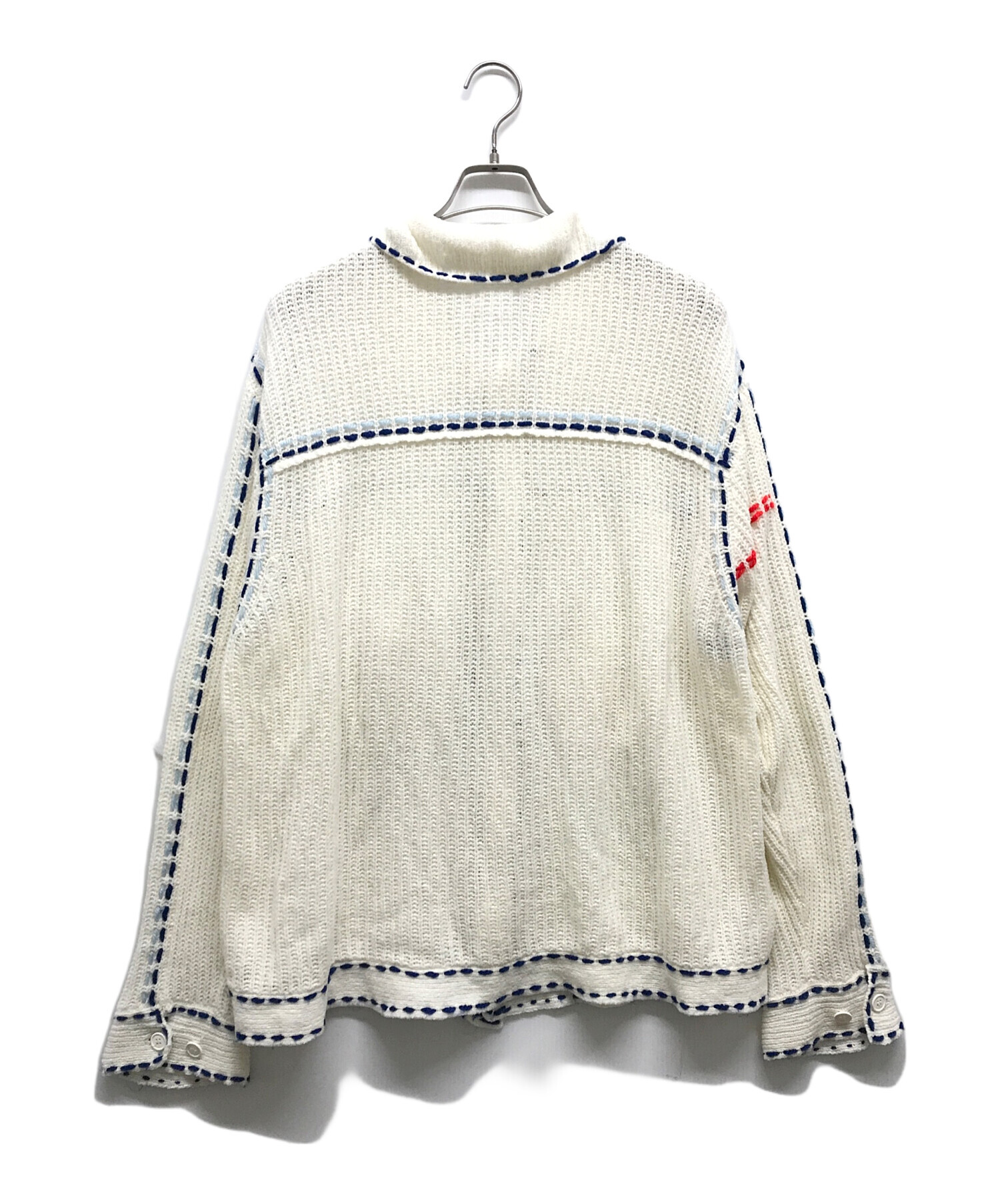 中古・古着通販】PHINGERIN (フィンガリン) PG1 Knit ホワイト サイズ