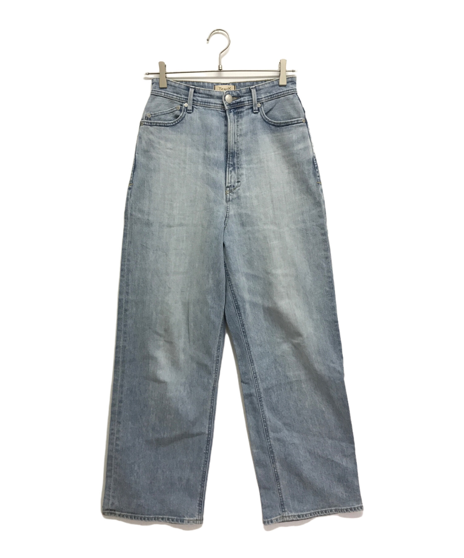 YANUKグレー デニム 未使用タグ付きJOAN