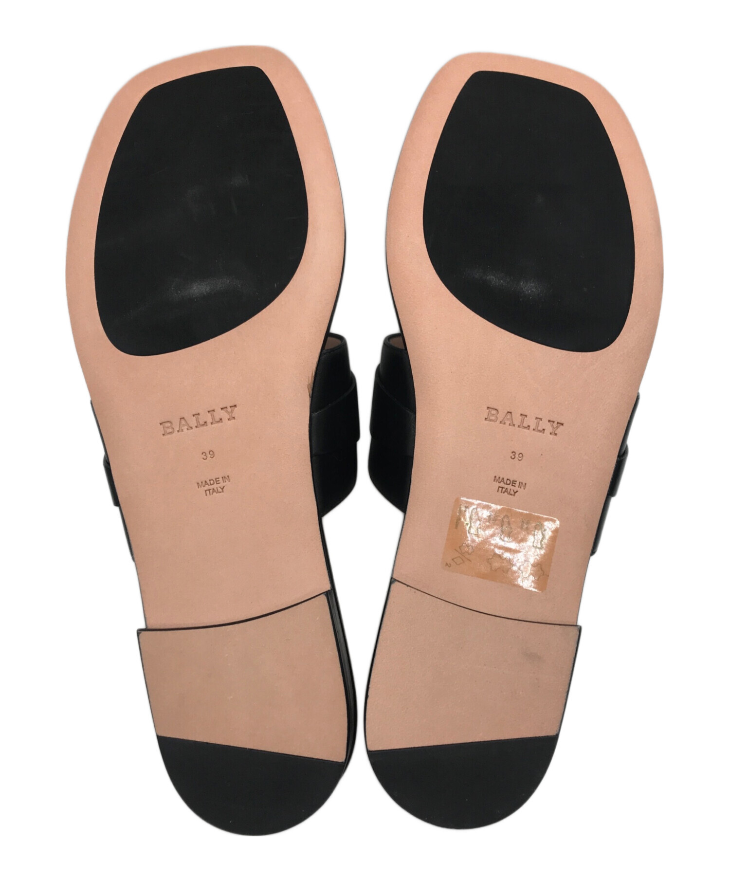 中古・古着通販】BALLY (バリー) サンダル ブラック サイズ:39