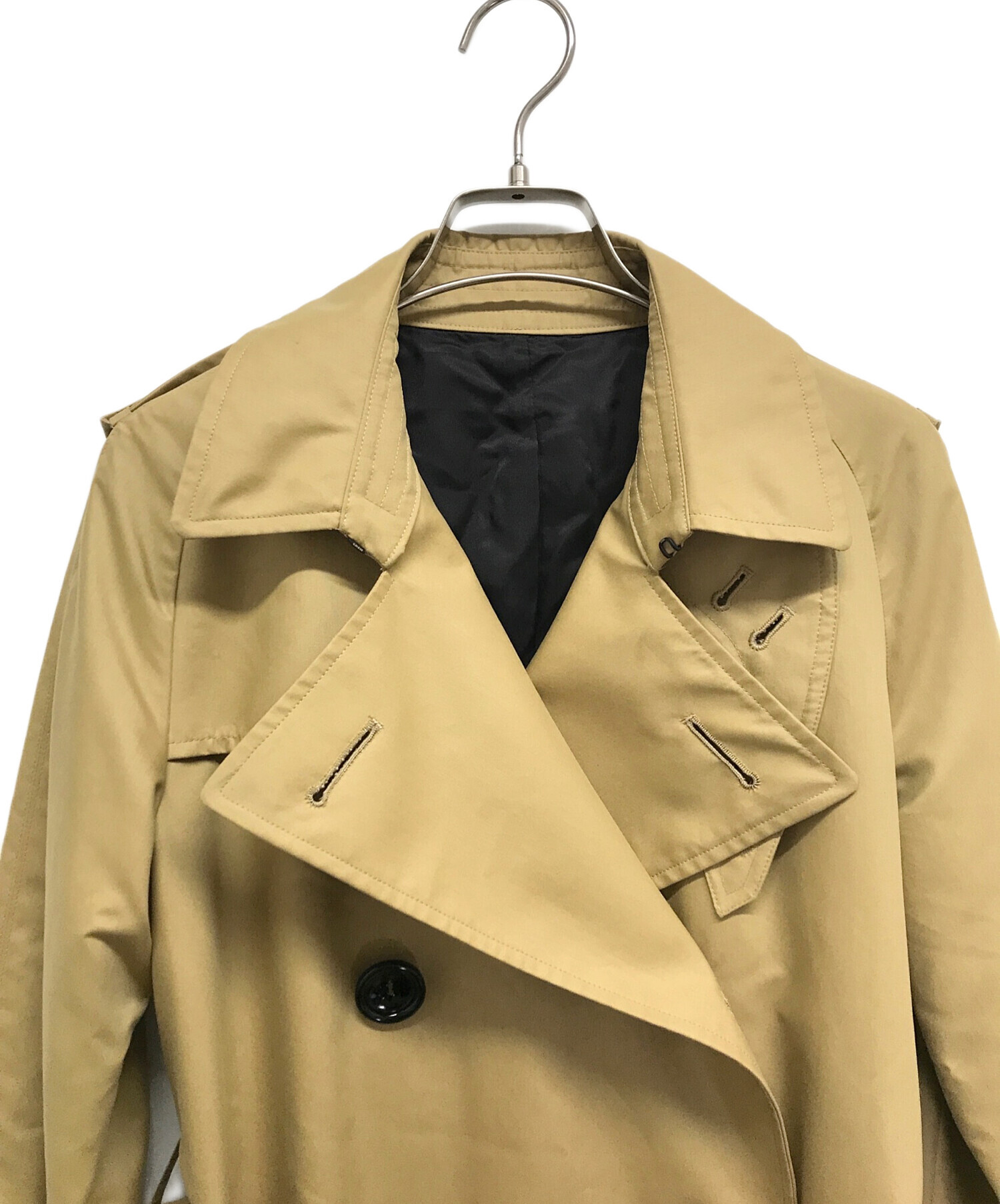 THE RERACSトレンチコート　38 THE RERACS(ザ・リラクス)｜トレンチコート/グレージュ の通販