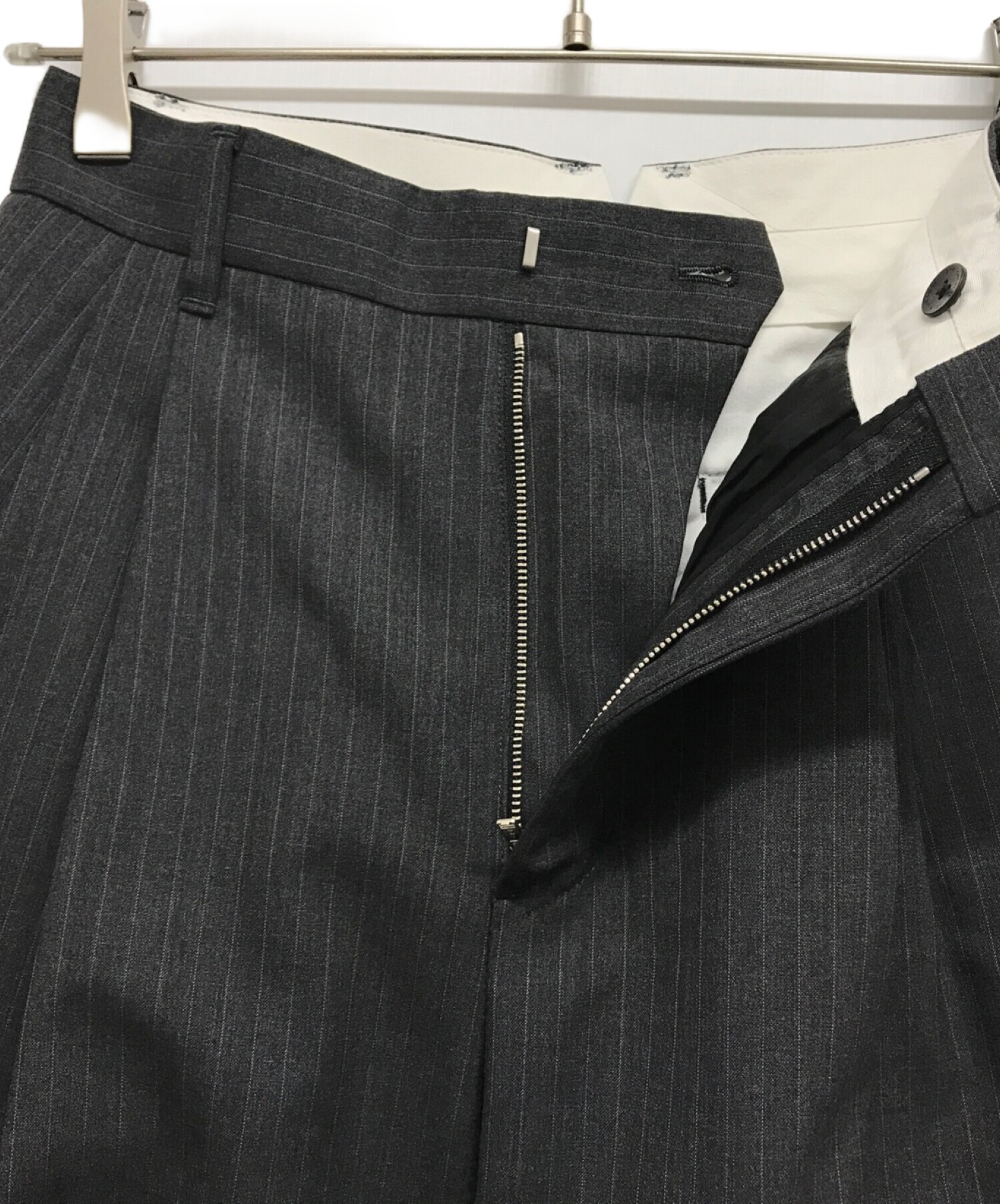 中古・古着通販】JOHN SMEDLEY (ジョンスメドレー) スラックス グレー