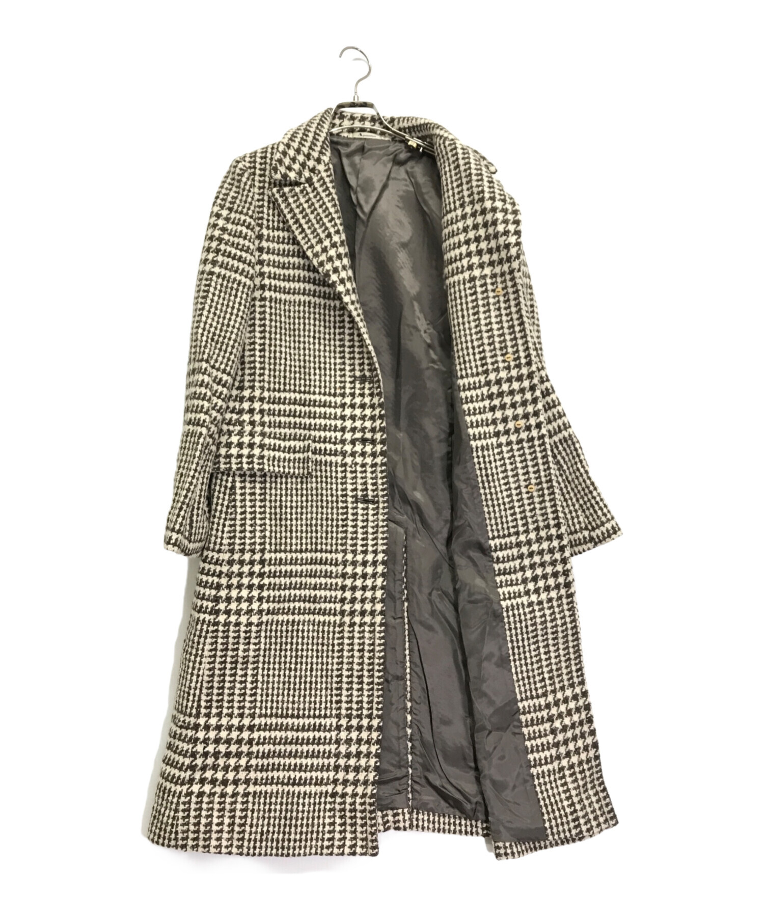 中古・古着通販】Aquascutum (アクアスキュータム) チェック柄ステン