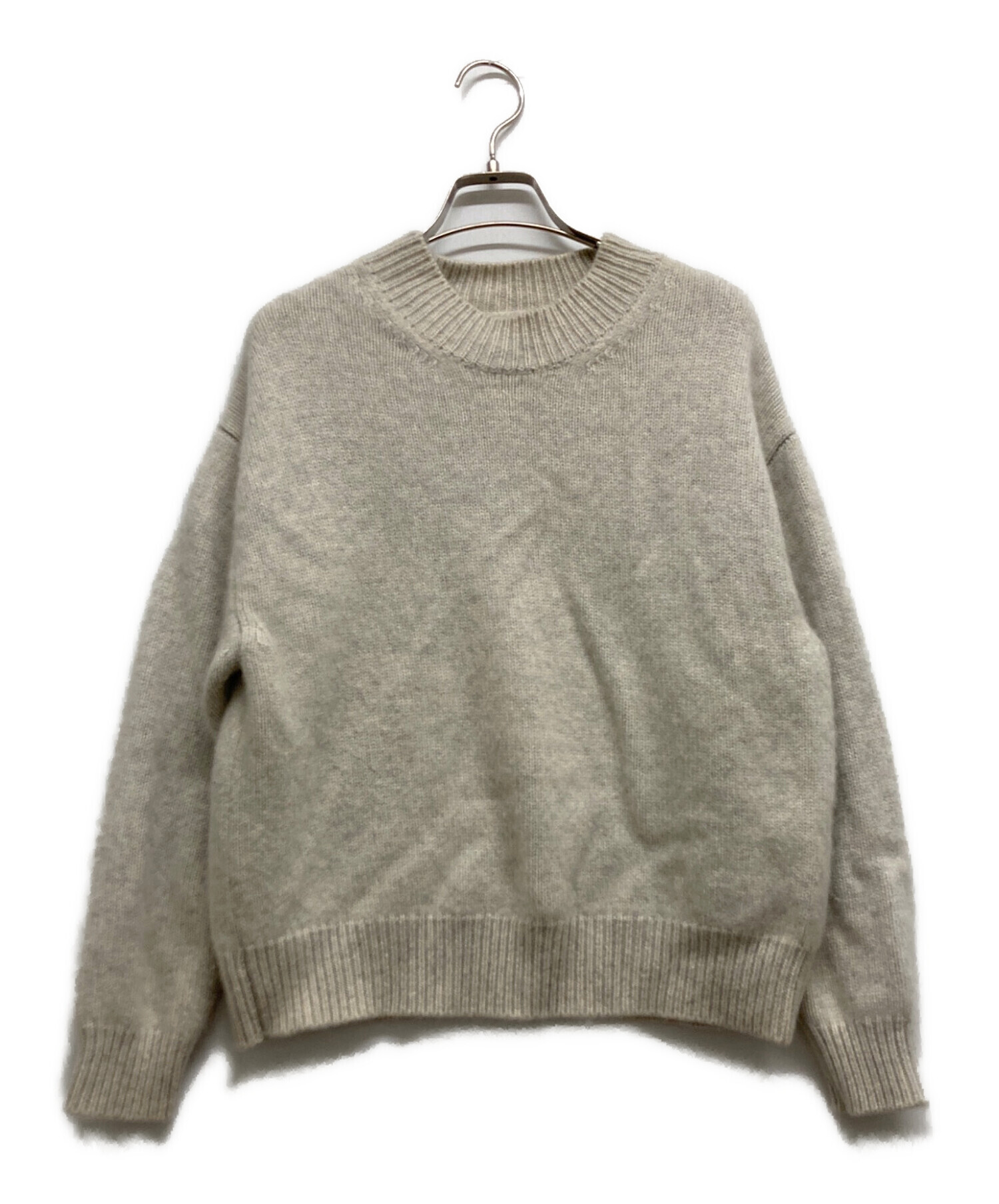 BATONER グレー ニットセーター サイズ1 SIGNATURE CREW NECK | BATONER(バトナー) / トップス ニット