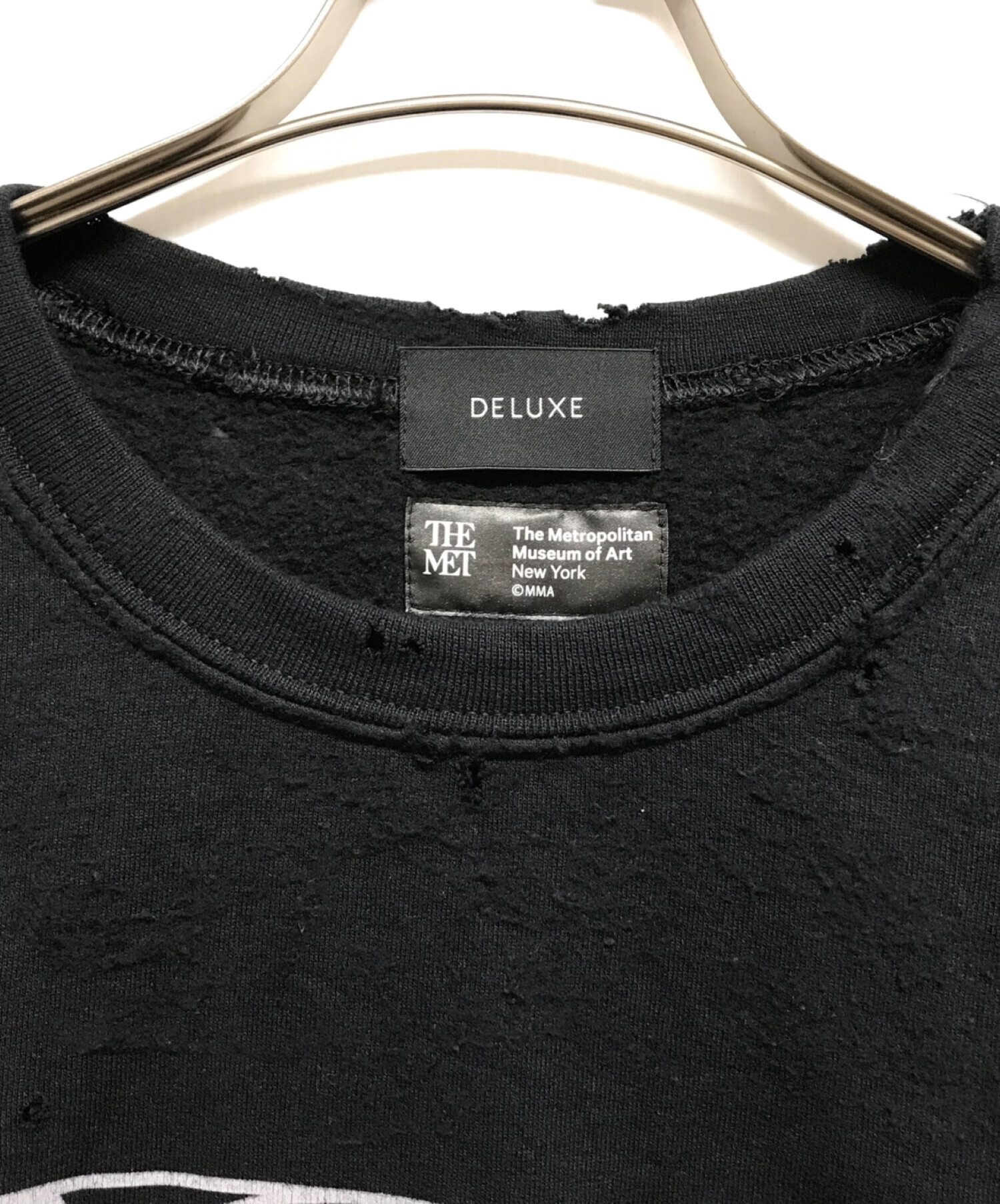 中古・古着通販】Deluxe (デラックス) THE MET CREW ダメージ加工 