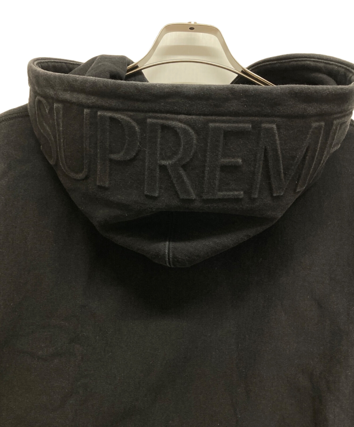 中古・古着通販】Supreme (シュプリーム) フードロゴパーカー ブラック 