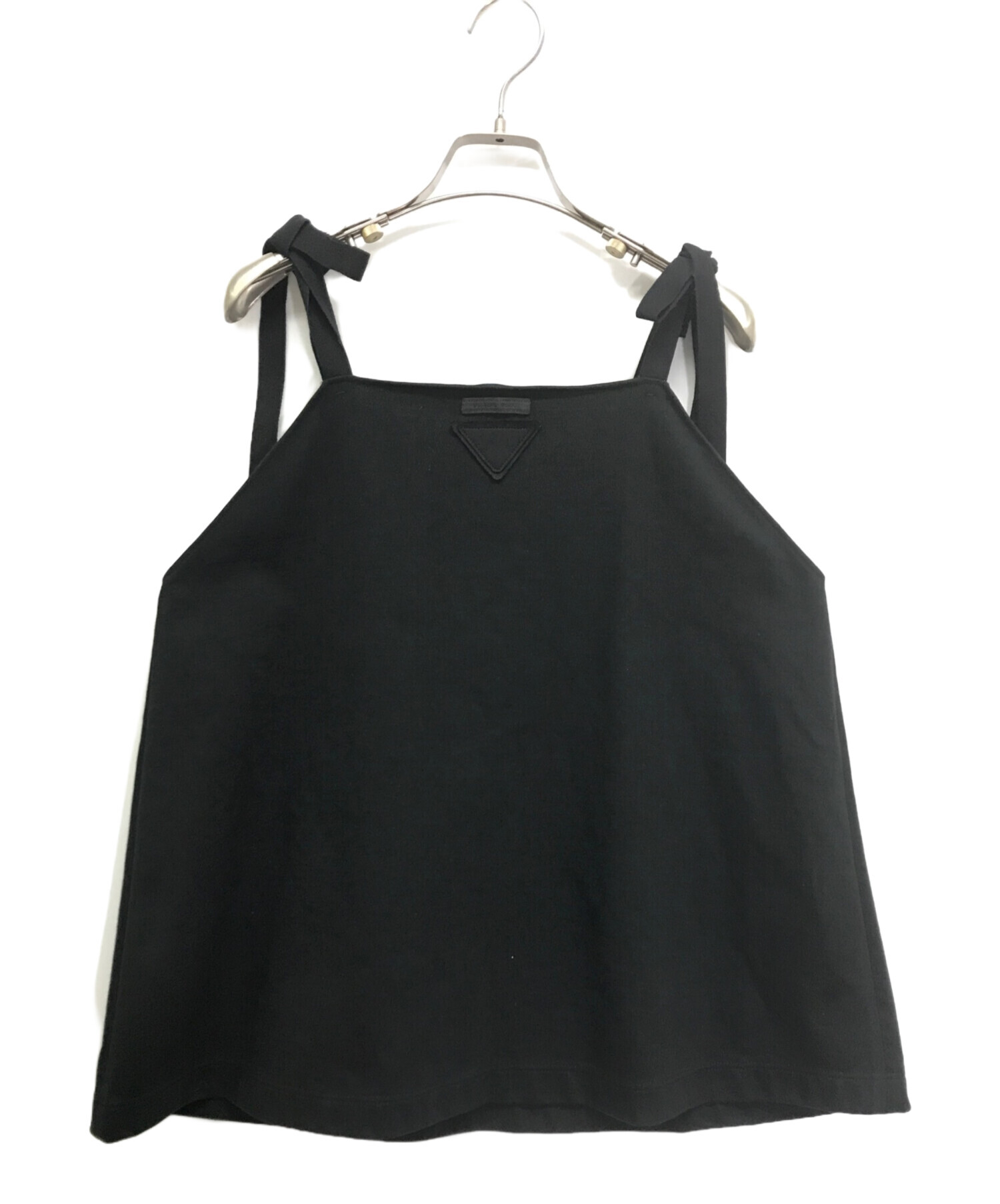 中古・古着通販】PRADA (プラダ) ビジュー付きノースリーブカットソー 