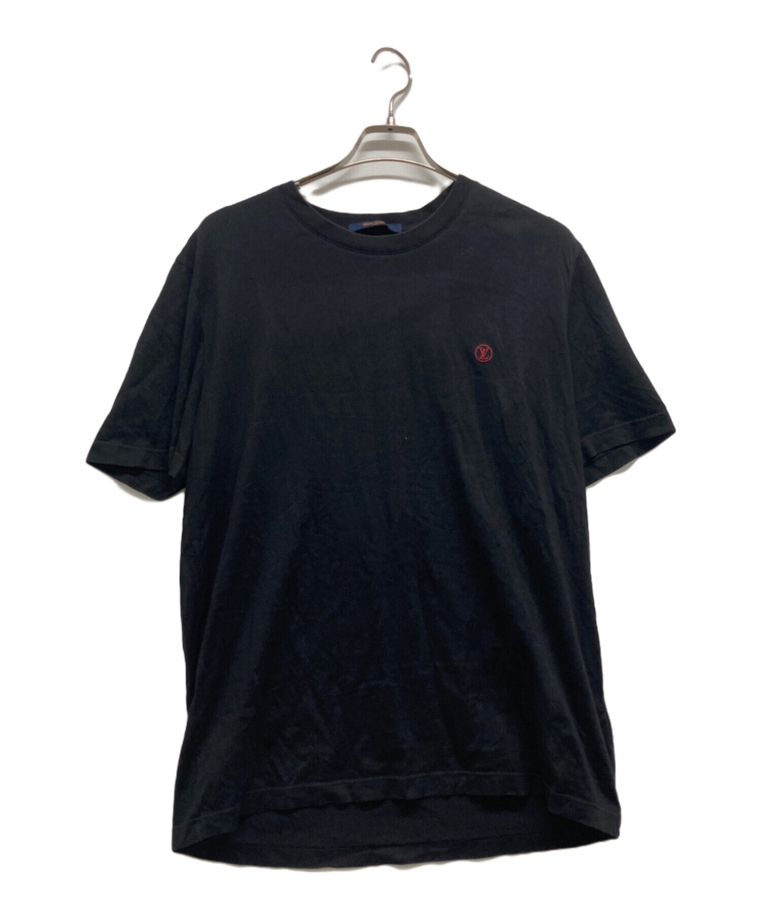 LOUIS VUITTON ルイヴィトン サークルロゴ　半袖Tシャツ　ブラック 中古・古着通販】LOUIS VUITTON (ルイ ヴィトン) サークルLVロゴT