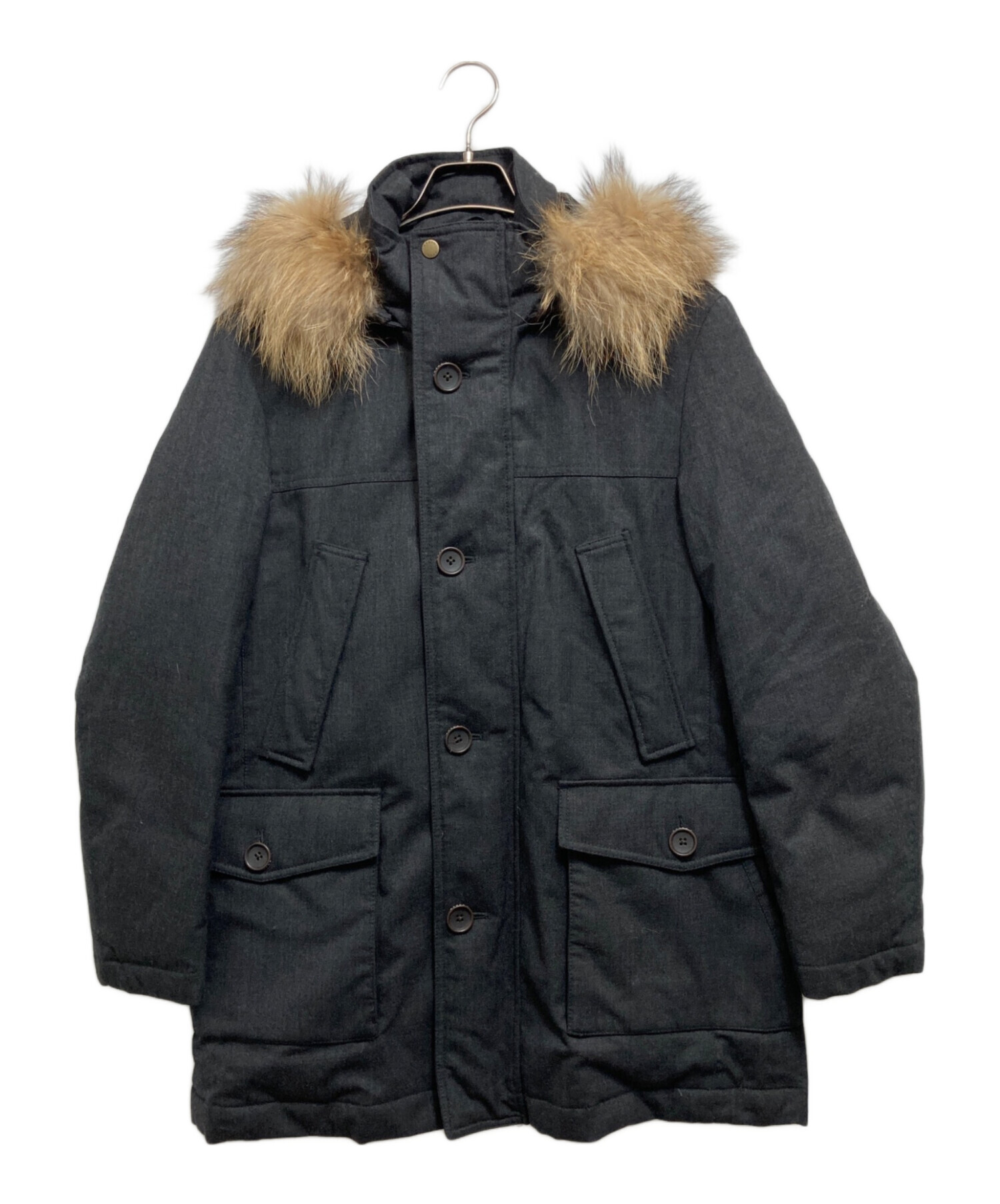 中古・古着通販】J.PRESS (ジェイプレス) ラクーンファー付きダウン