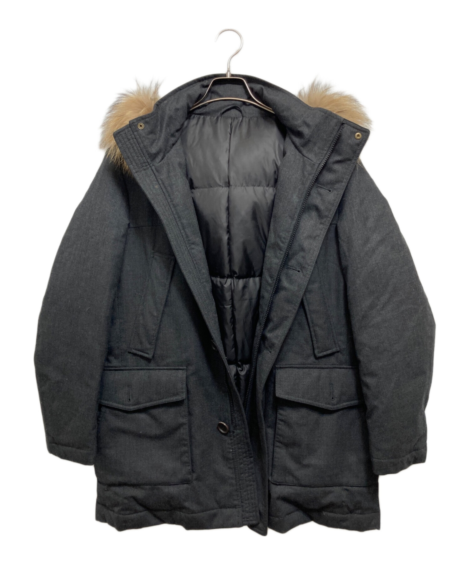 中古・古着通販】J.PRESS (ジェイプレス) ラクーンファー付きダウン