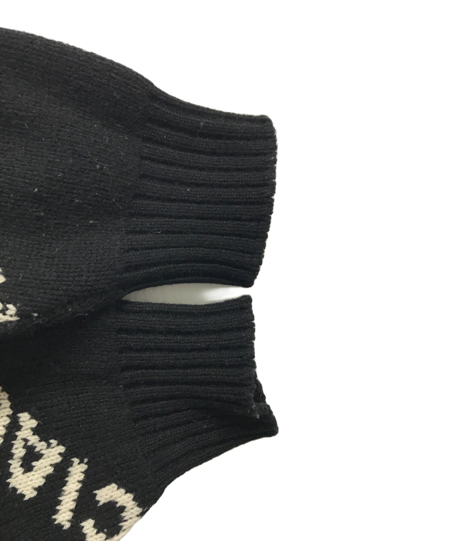 中古・古着通販】BALENCIAGA (バレンシアガ) オールオーバーロゴニット