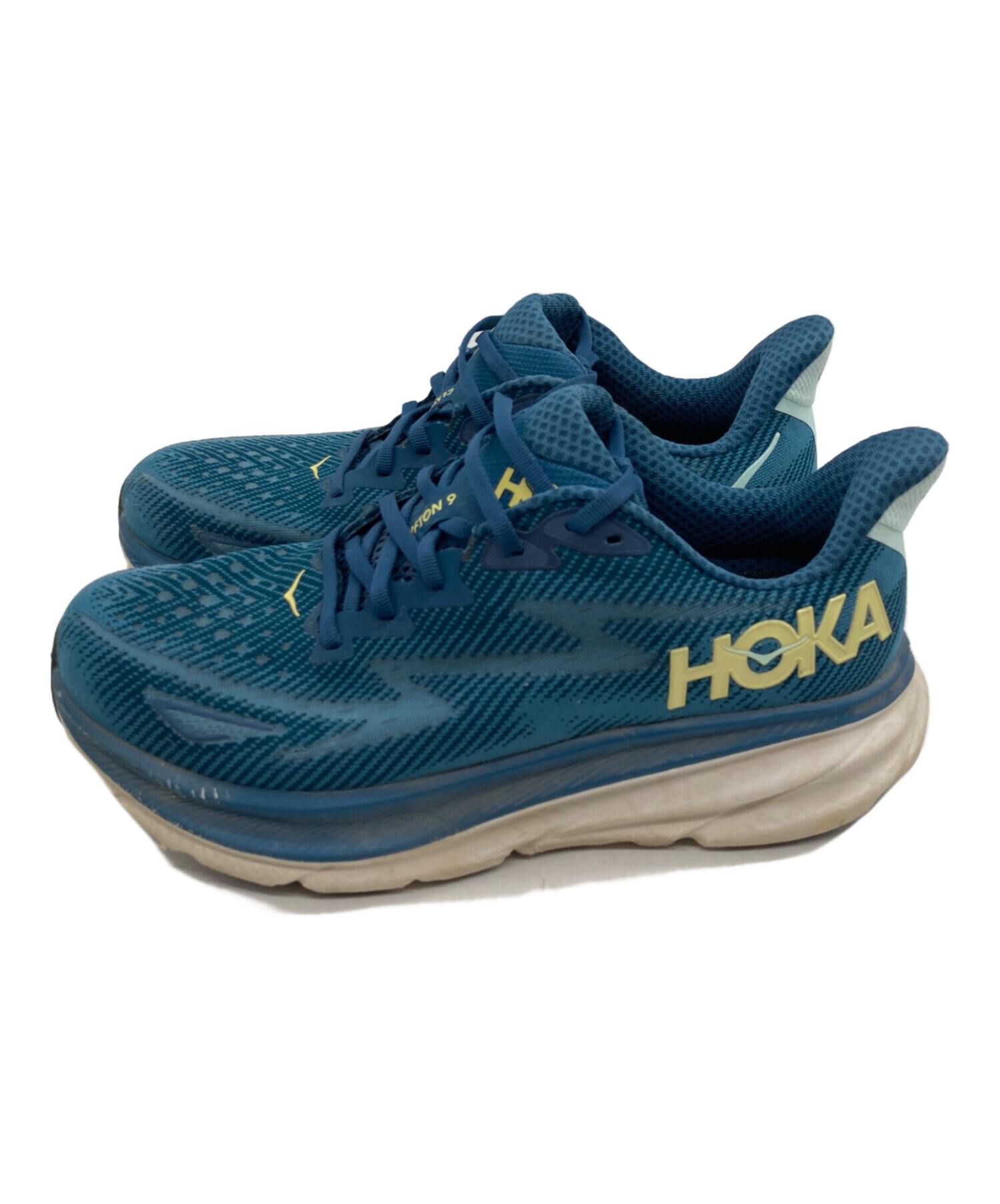 中古・古着通販】HOKAONEONE (ホカオネオネ) CLIFTON 9 ブルー サイズ 