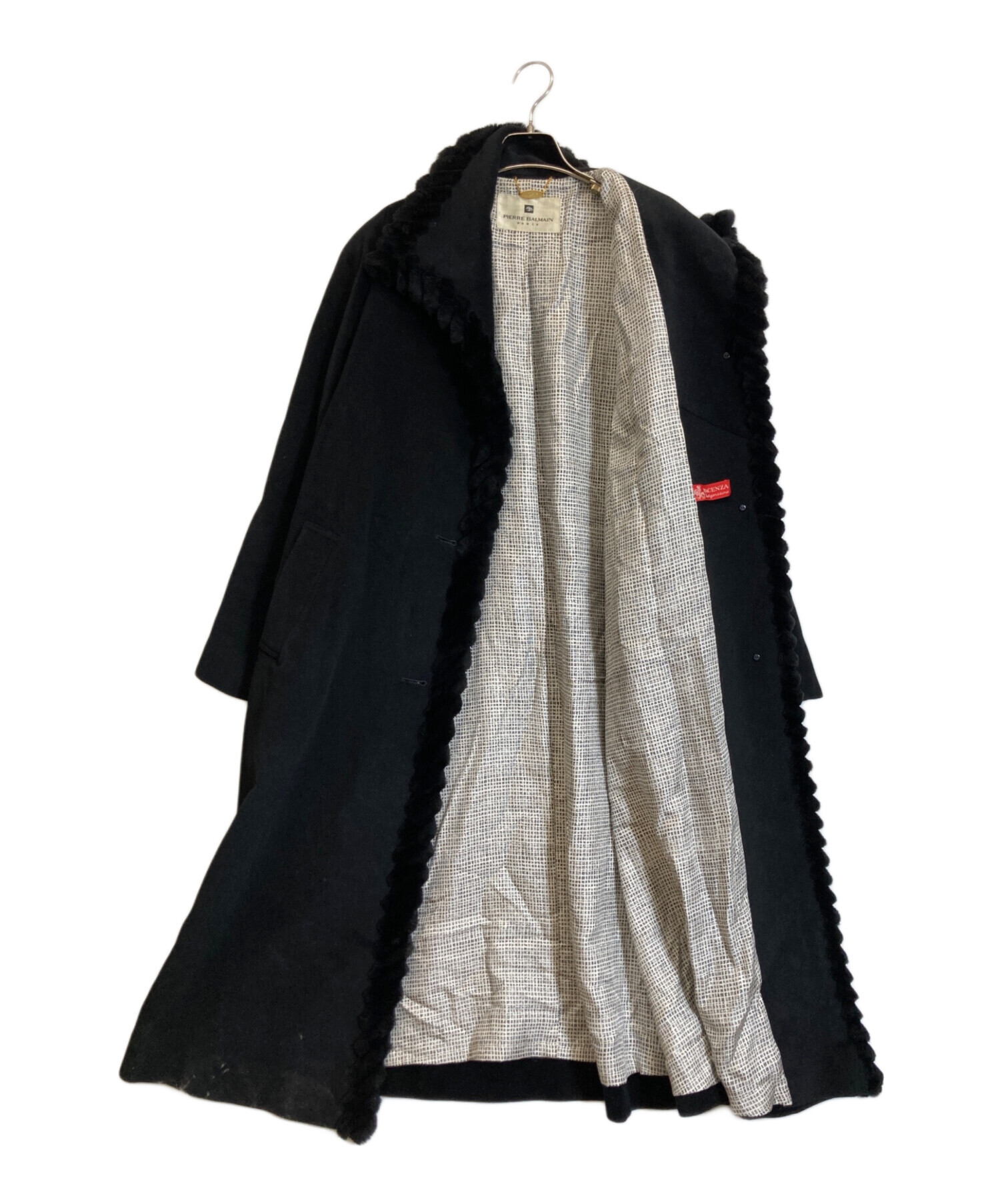 中古・古着通販】PIERRE BALMAIN (ピエール バルマン) ファー付き