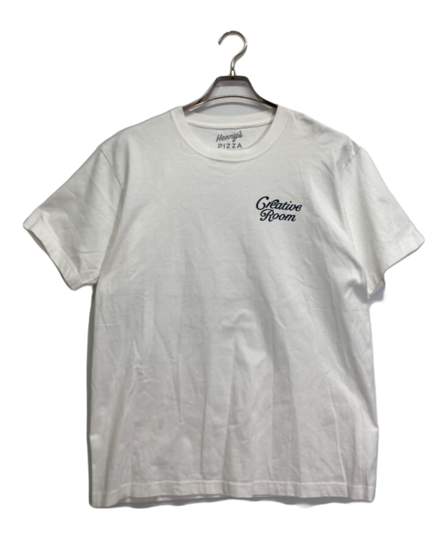中古・古着通販】henry's pizza (ヘンリーズピザ) Tシャツ ホワイト