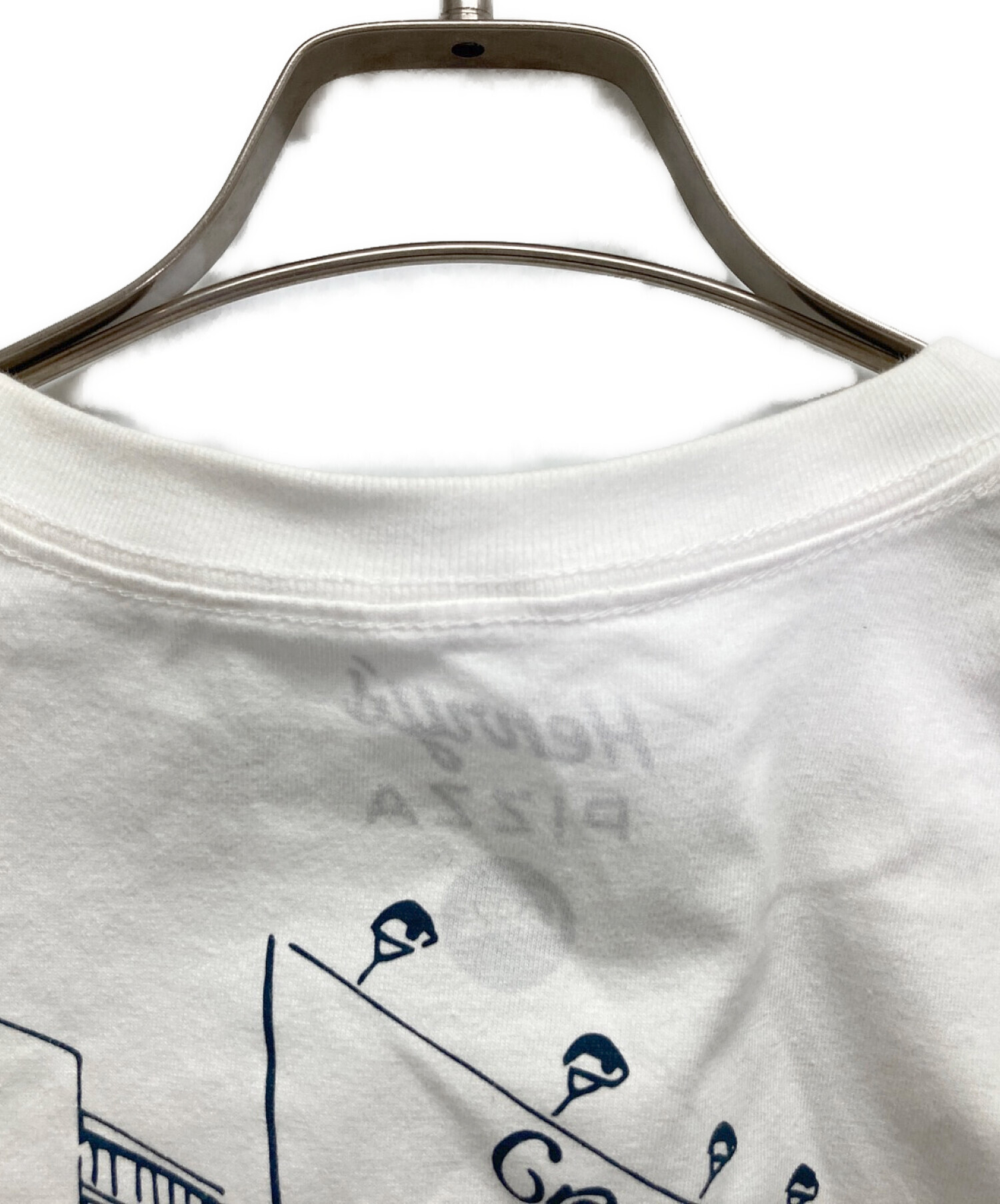 中古・古着通販】henry's pizza (ヘンリーズピザ) Tシャツ ホワイト