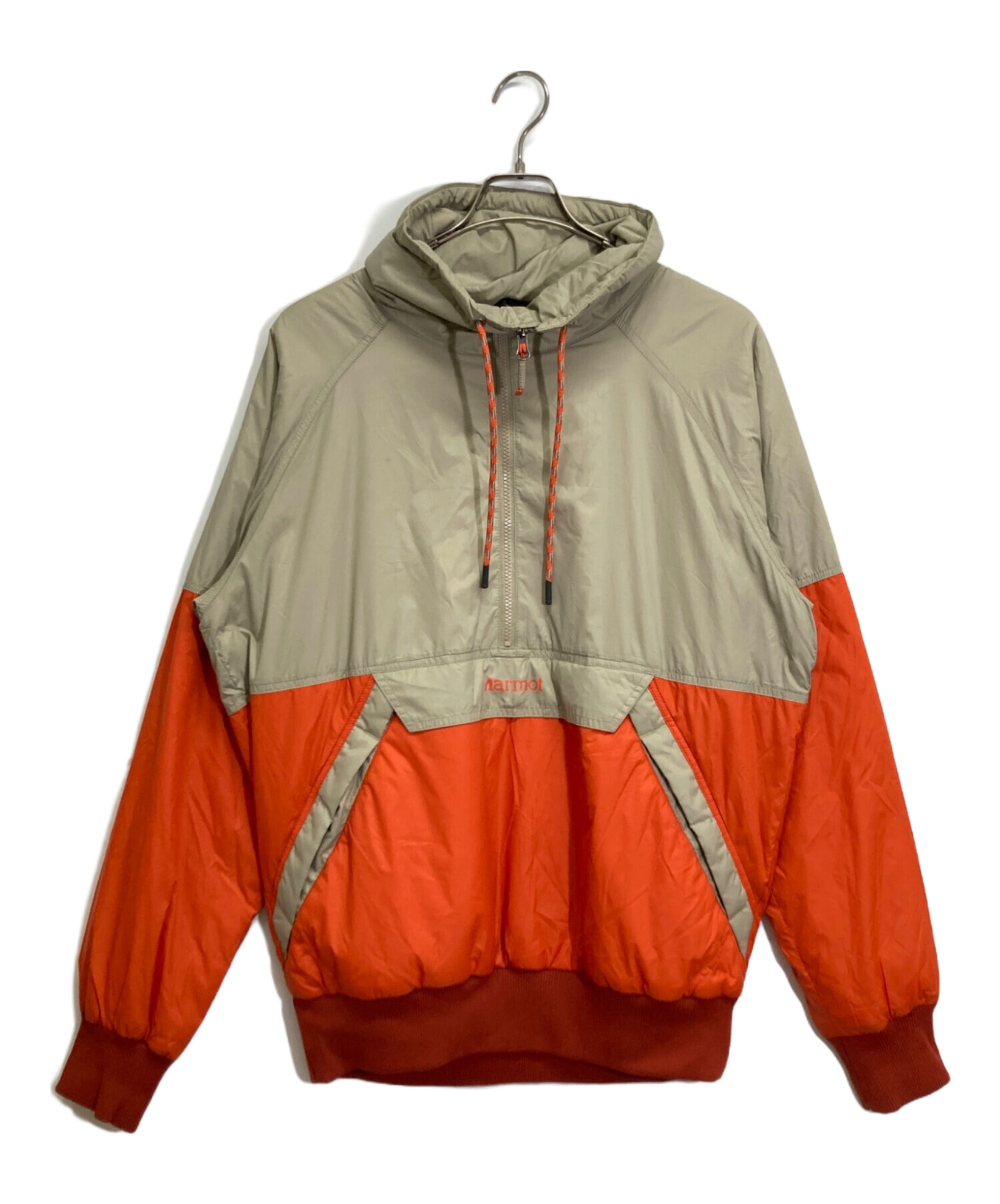 中古・古着通販】MARMOT (マーモット) アノラックパーカー ベージュ 