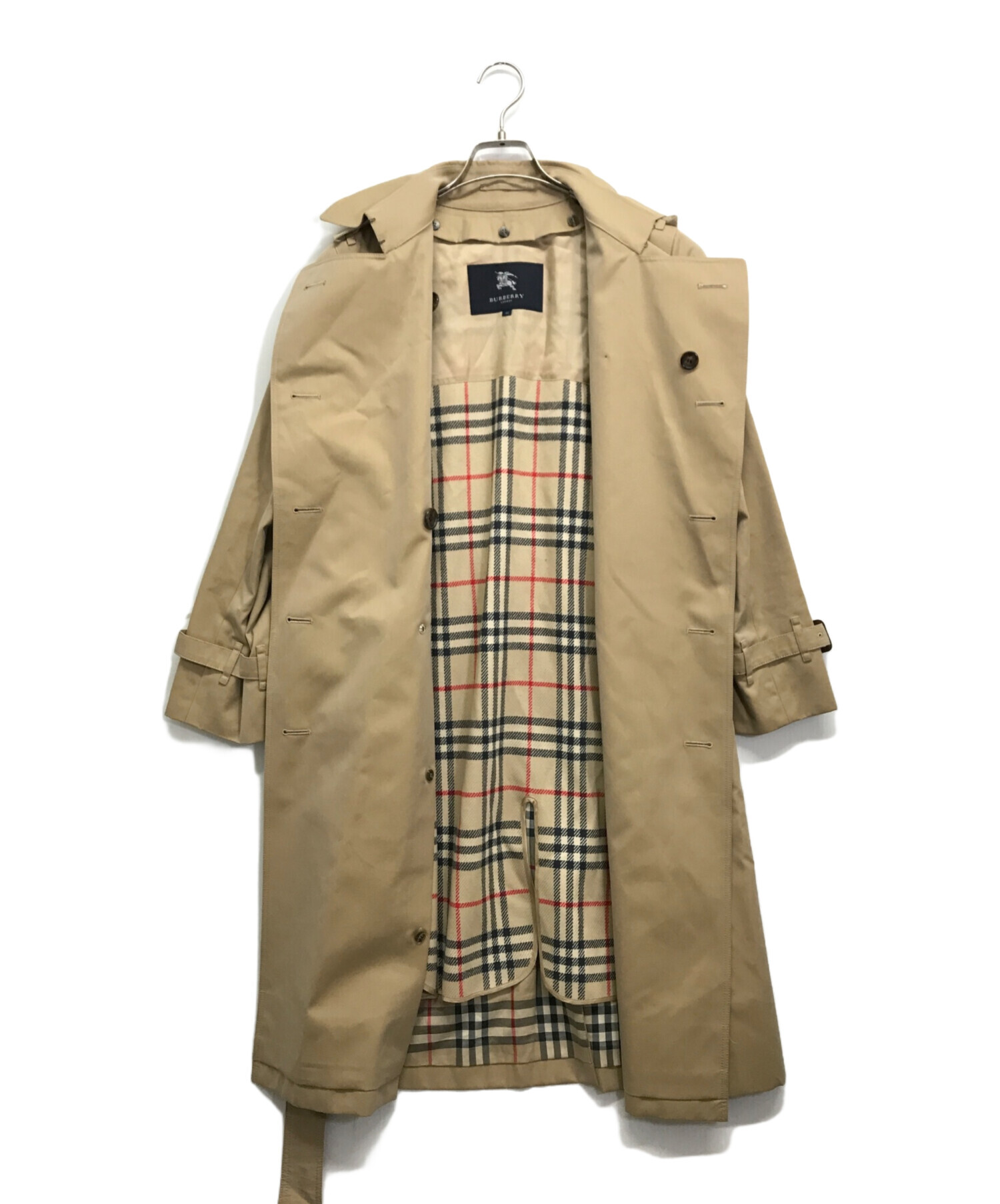中古・古着通販】BURBERRY (バーバリー) ライナー付トレンチコート 中古・古着通販】BURBERRY (バーバリー) ライナー付トレンチコート