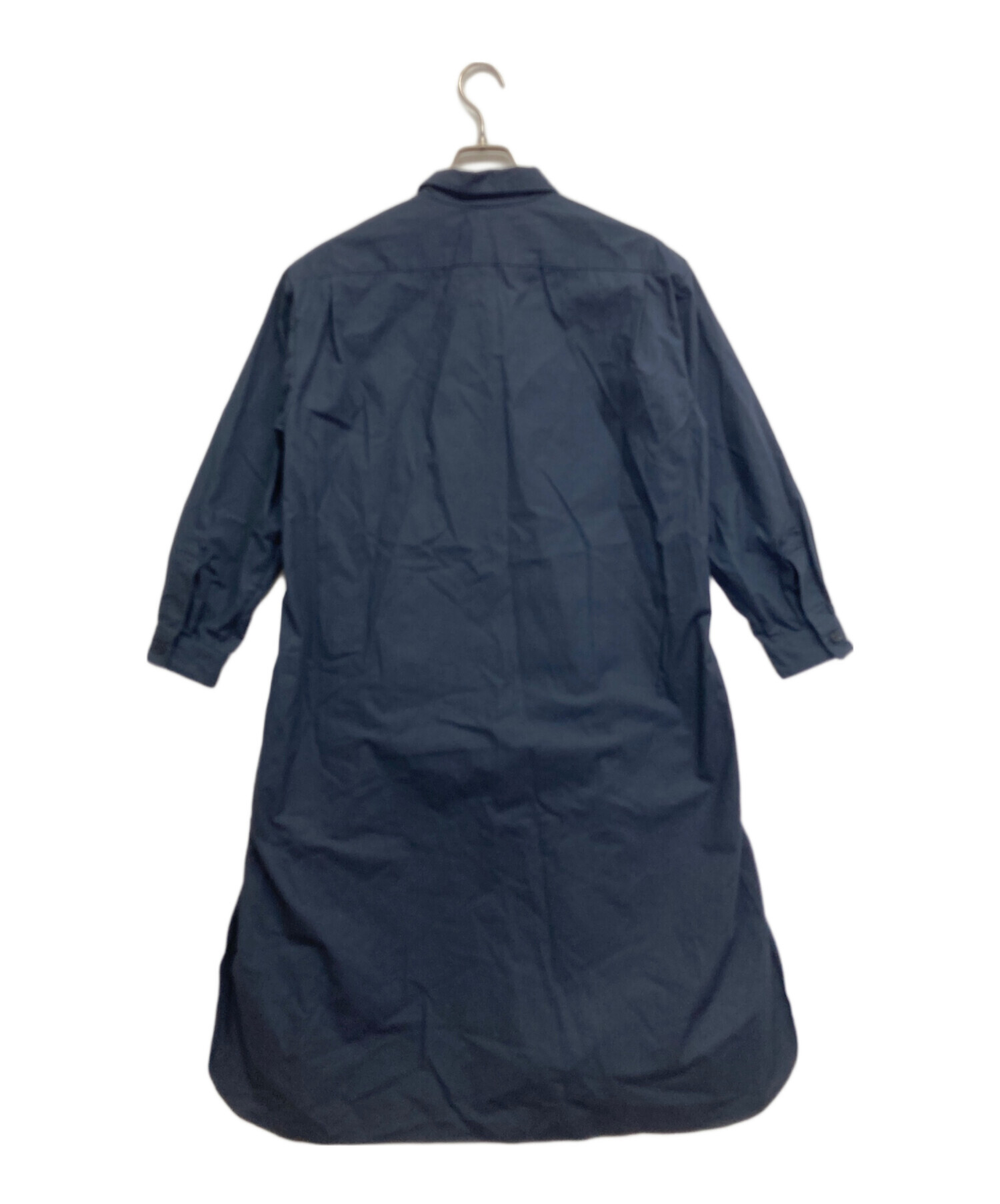 中古・古着通販】YAECA (ヤエカ) ワンピース ネイビー サイズ:M