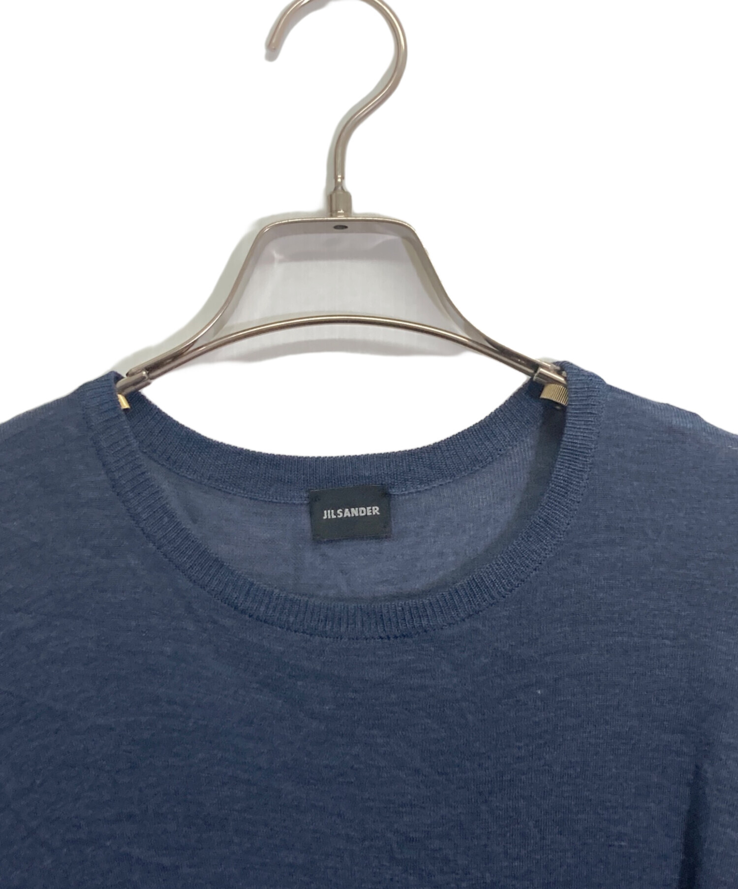 中古・古着通販】JIL SANDER (ジルサンダー) シルク半袖ニット 