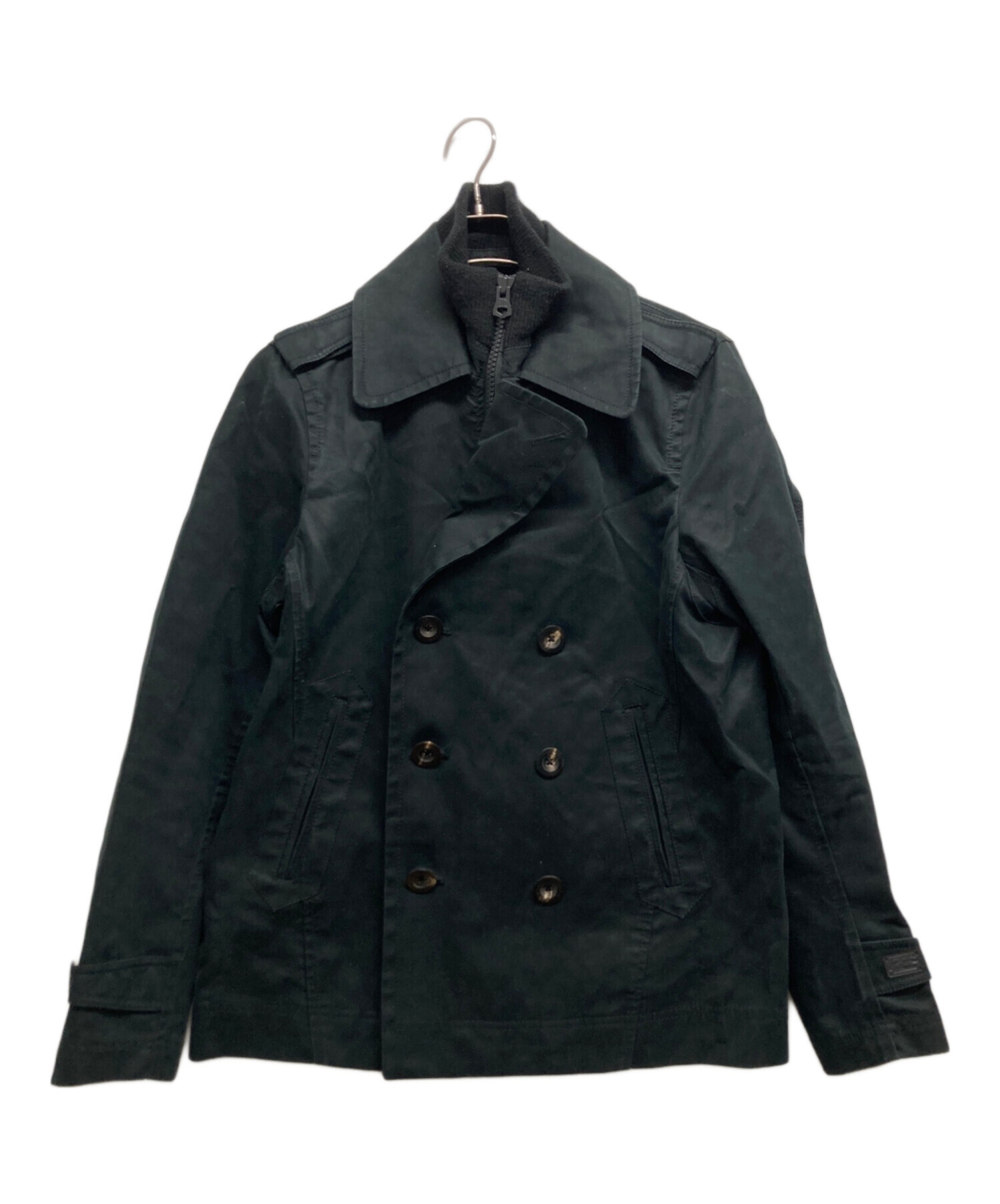 中古・古着通販】DIESEL (ディーゼル) ジャケット ブラック サイズ:S 