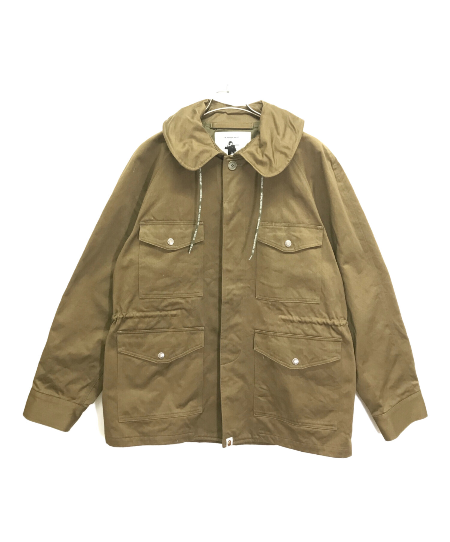エイプジャンパー A BATHING APE アベイシングエイプ ミリタリー