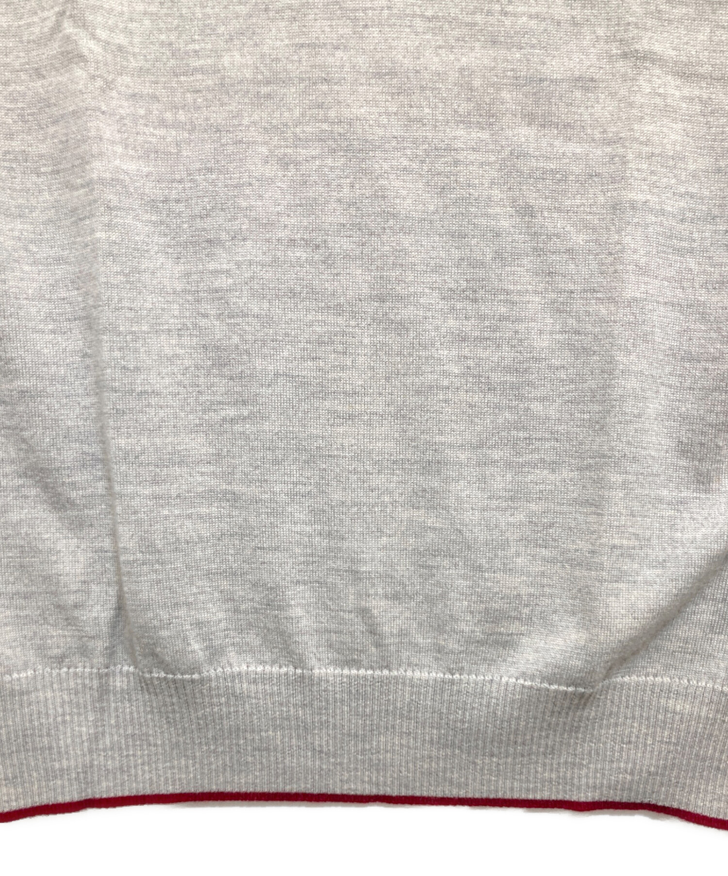 BURBERRY BLACK LABEL グレー ニット M BURBERRY BLACK LABEL バーバリーブラックレーベル トレーナー